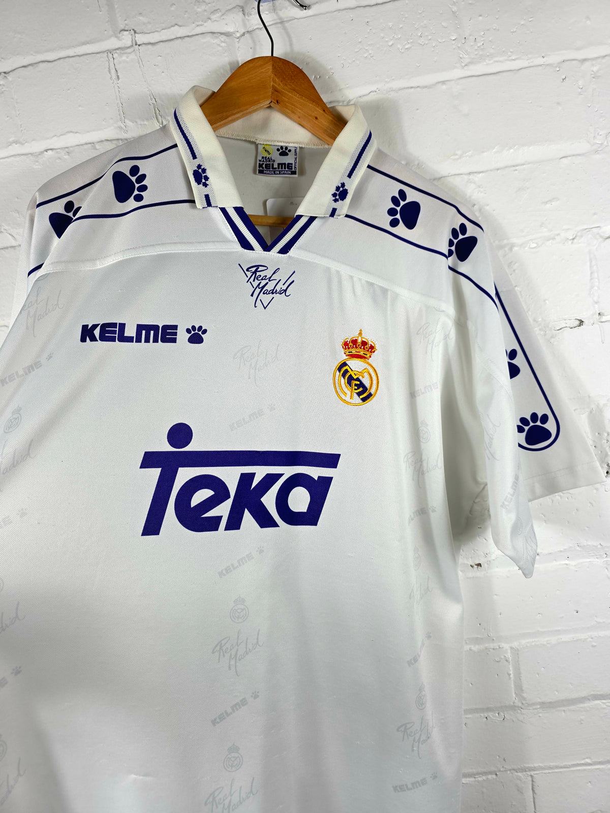 Kelme Real Madrid 1994/96 Home Shirt XL