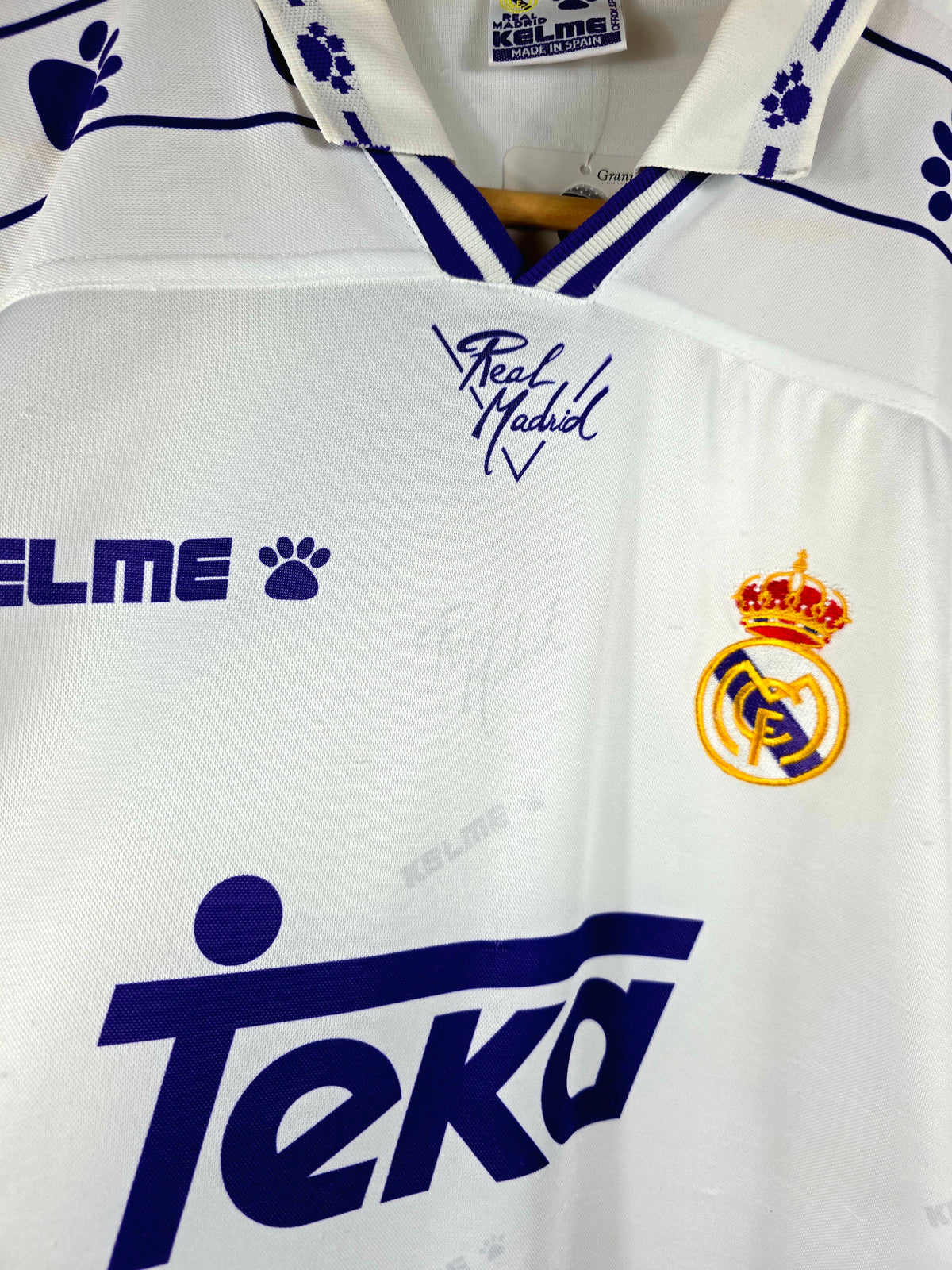 Kelme Real Madrid 1994/96 Home Shirt XL