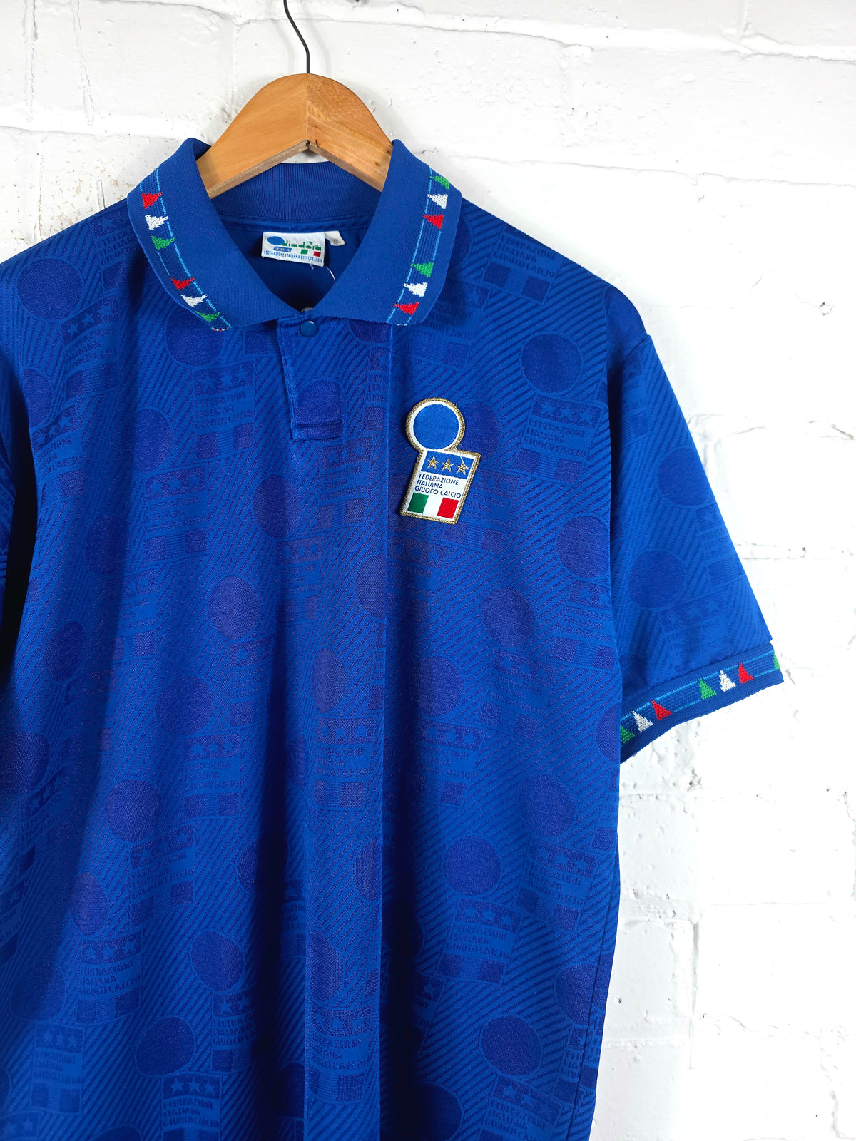 Diadora Italy 1993/94 Player Spec Home Shirt XL