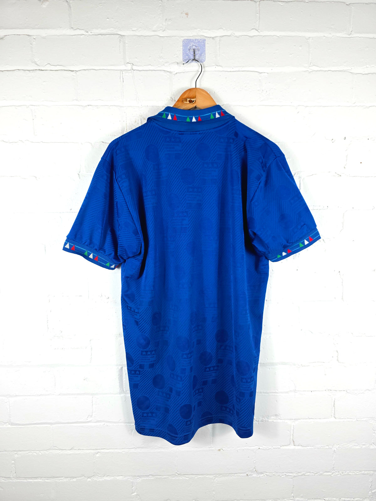 Diadora Italy 1993/94 Player Spec Home Shirt Large