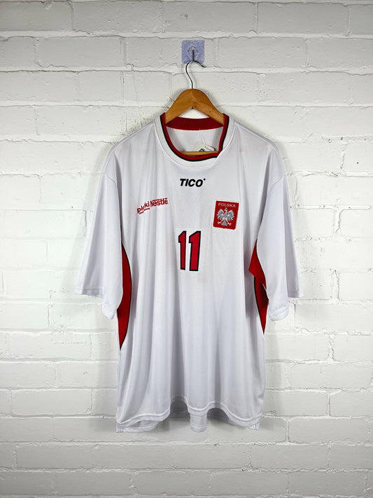 Tico Poland 2000 '11 (Olisadebe)' Home Shirt XXL