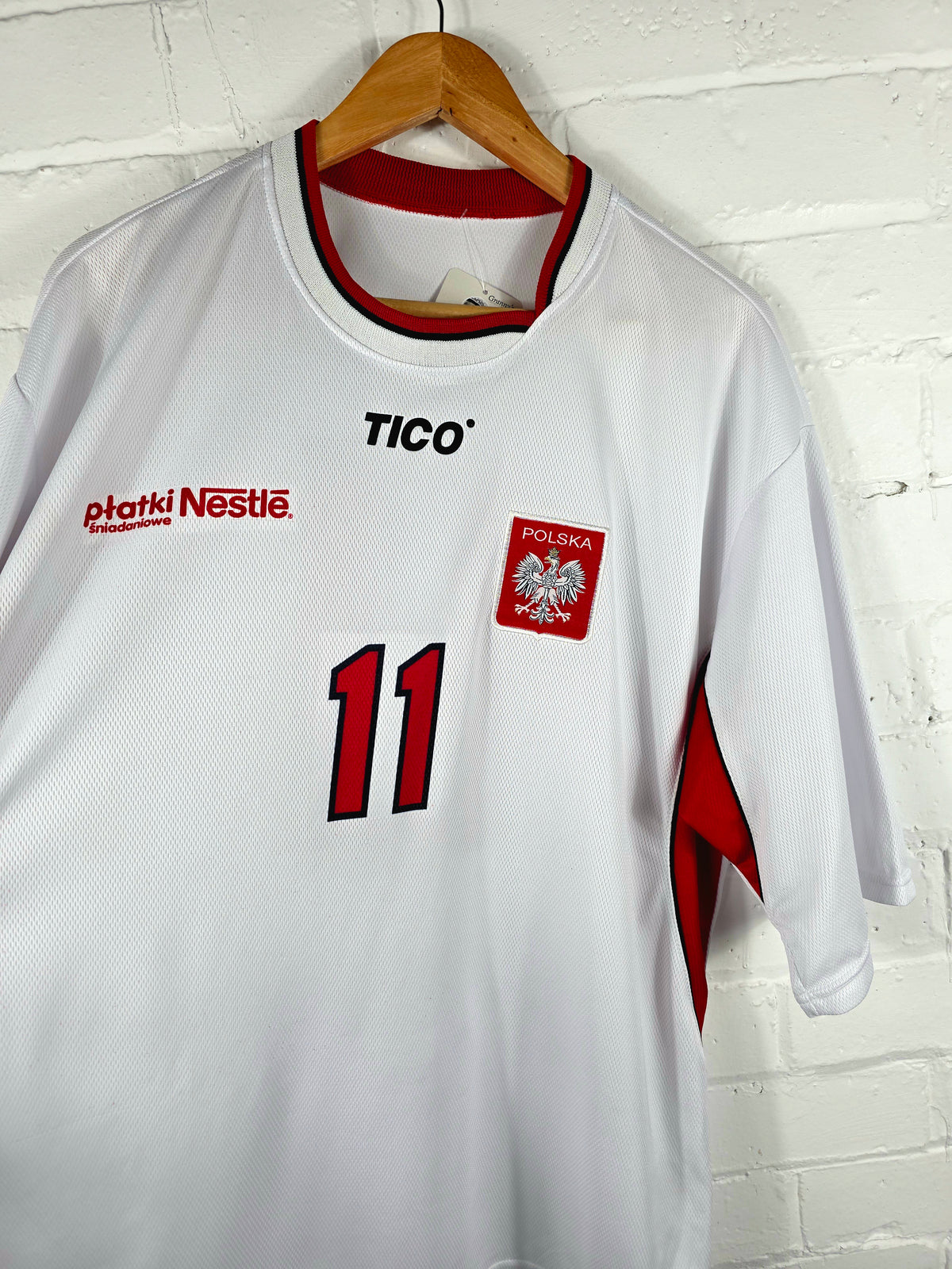 Tico Poland 2000 '11 (Olisadebe)' Home Shirt XXL