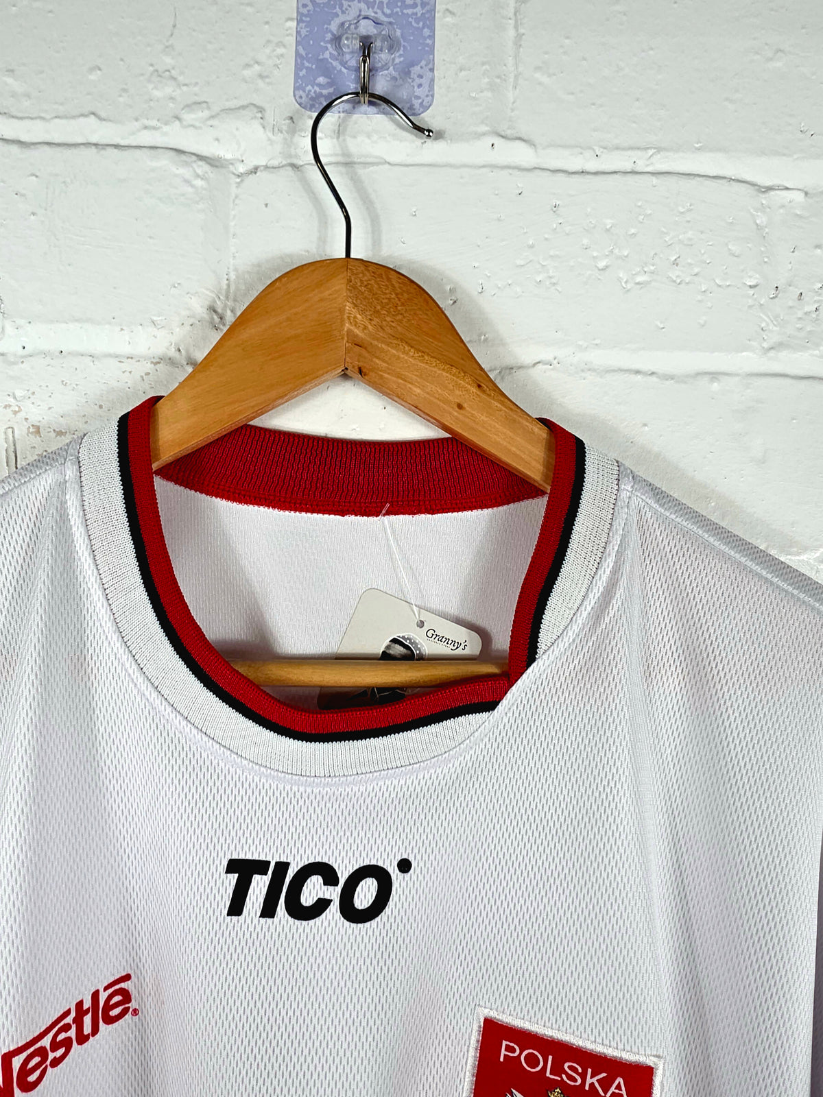 Tico Poland 2000 '11 (Olisadebe)' Home Shirt XXL