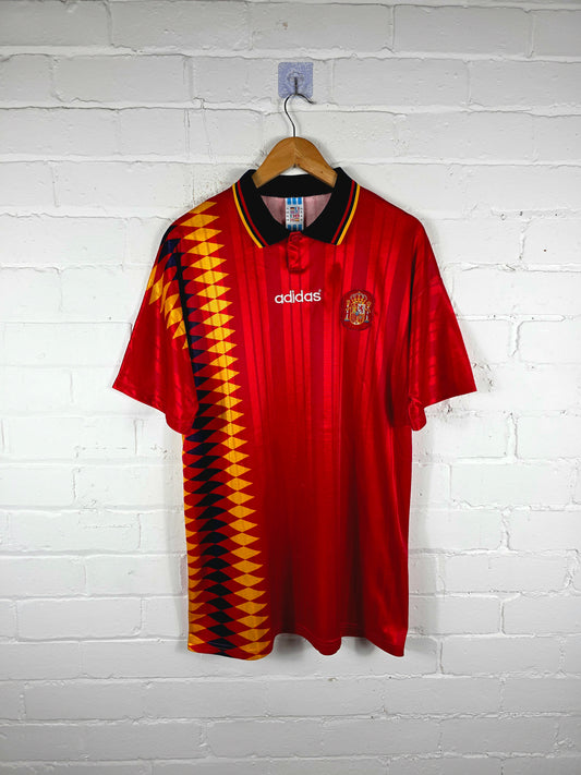 Adidas Spain 1994/96 Home Shirt XL