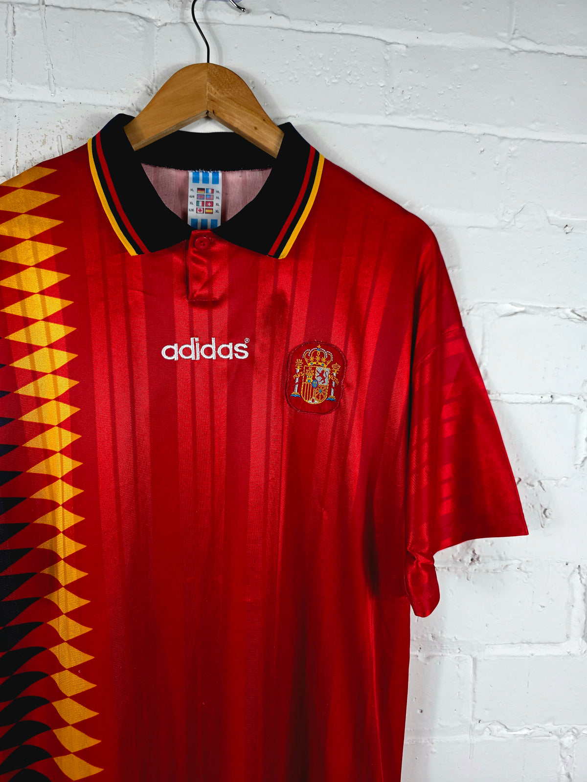 Adidas Spain 1994/96 Home Shirt XL