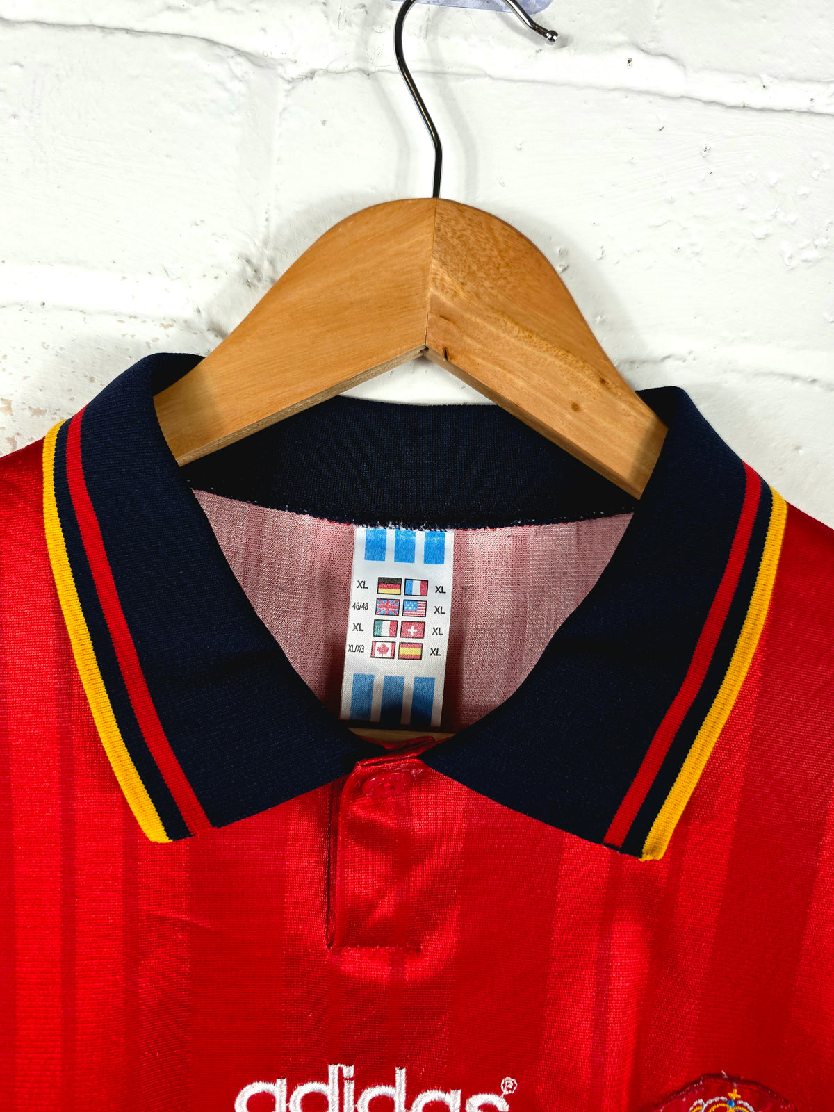 Adidas Spain 1994/96 Home Shirt XL