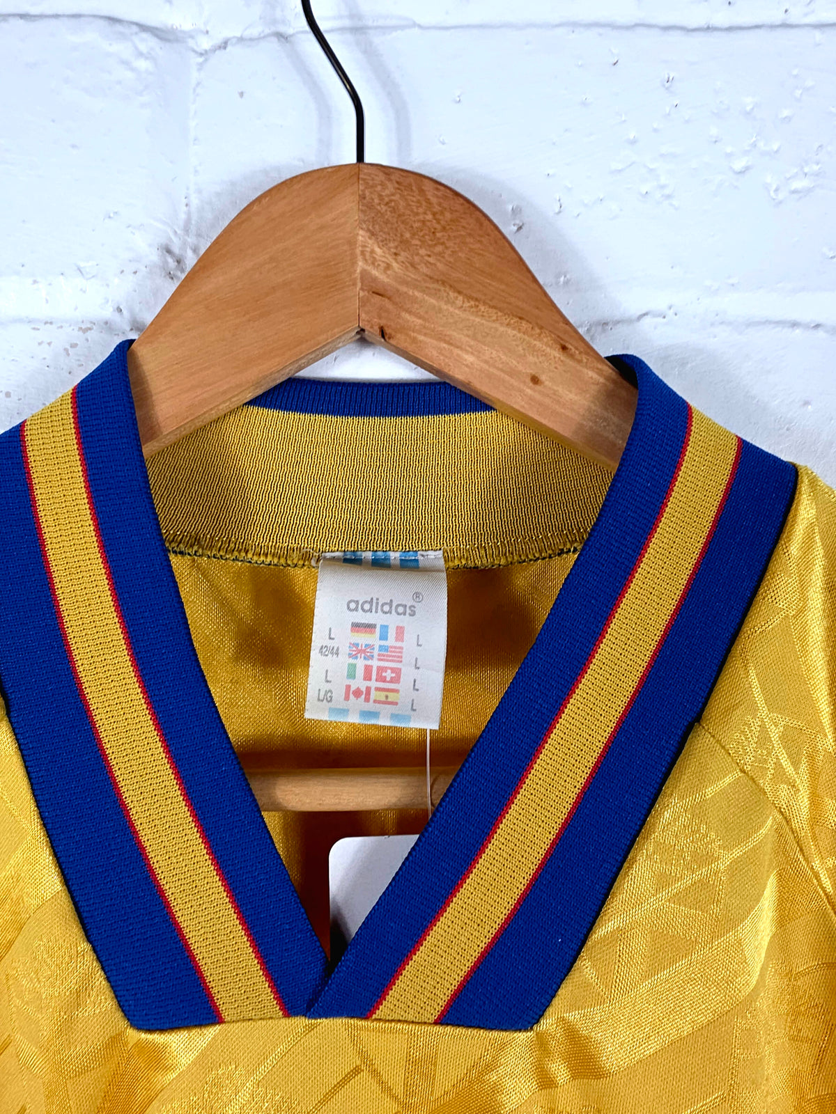 Adidas Sweden 1994/96 Home Shirt Large