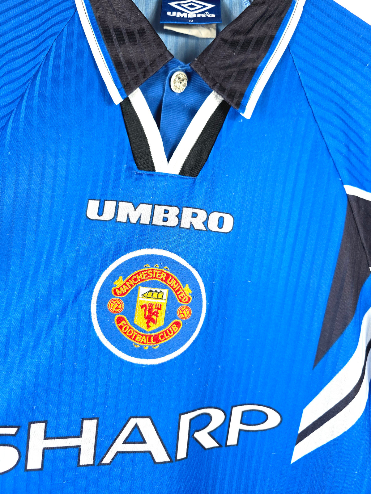 Umbro Manchester United 1996/98 'Cole 9' Third Shirt Medium