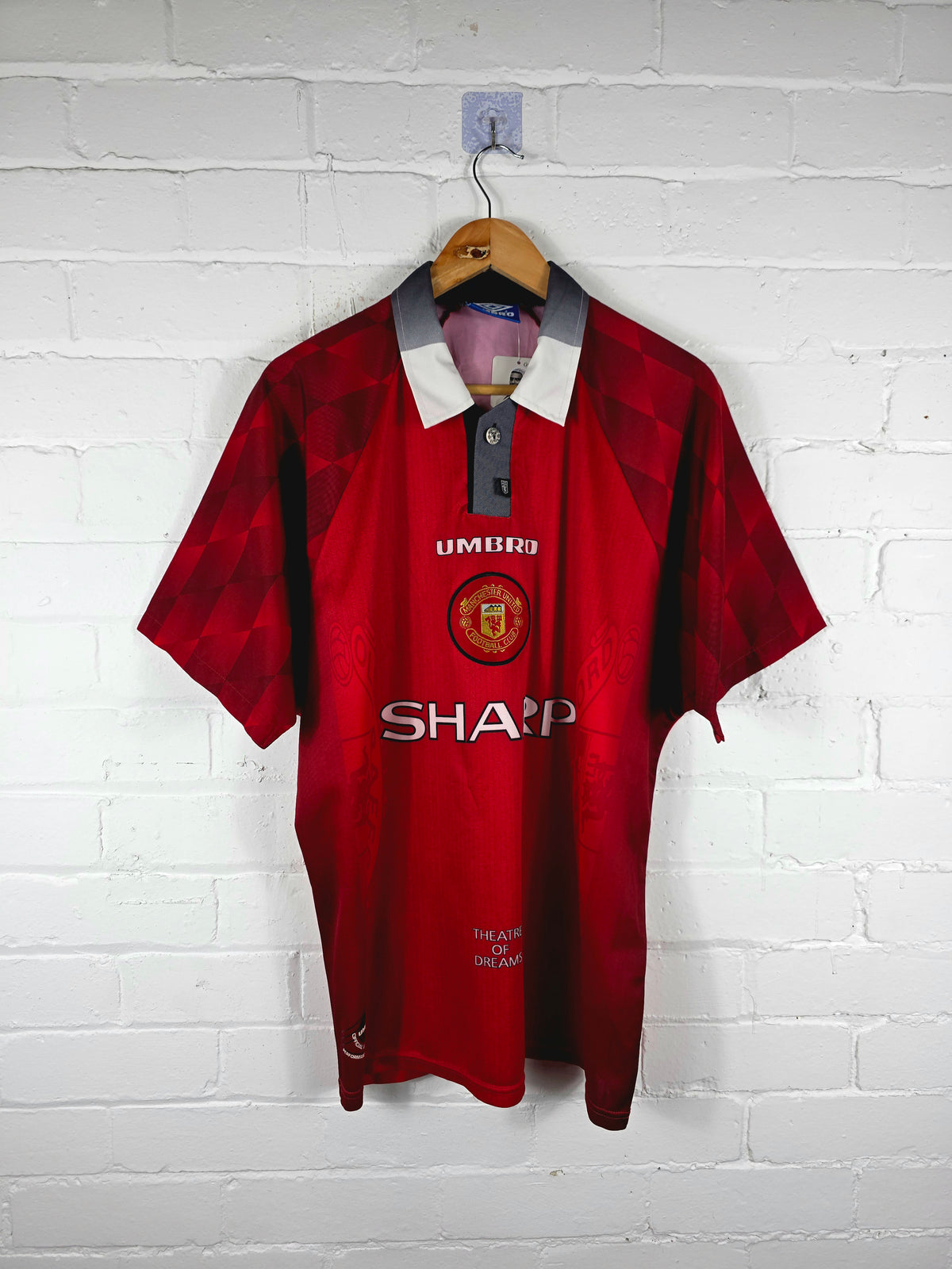 Umbro Manchester United 1996/98 Home Shirt Large