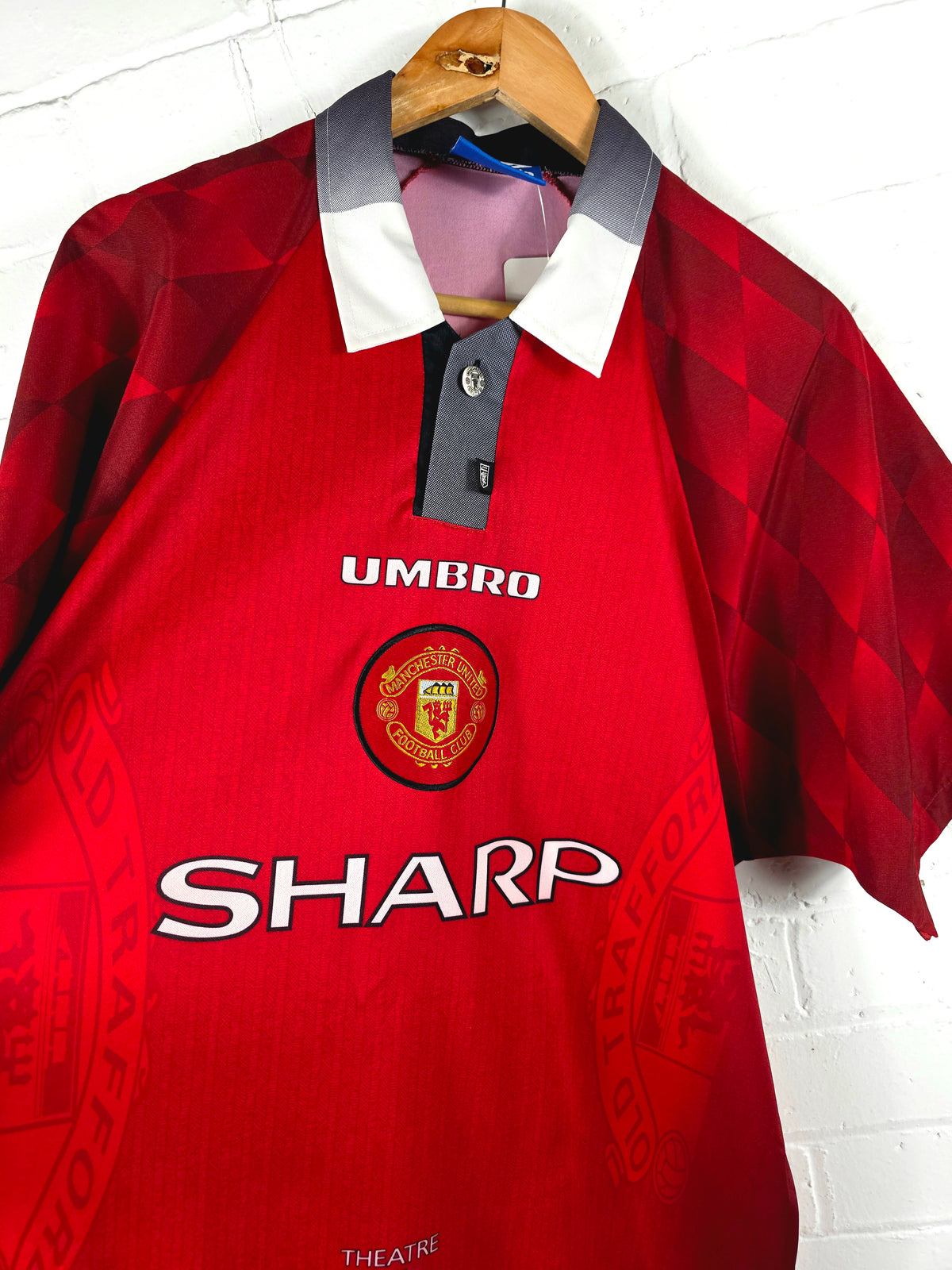 Umbro Manchester United 1996/98 Home Shirt Large