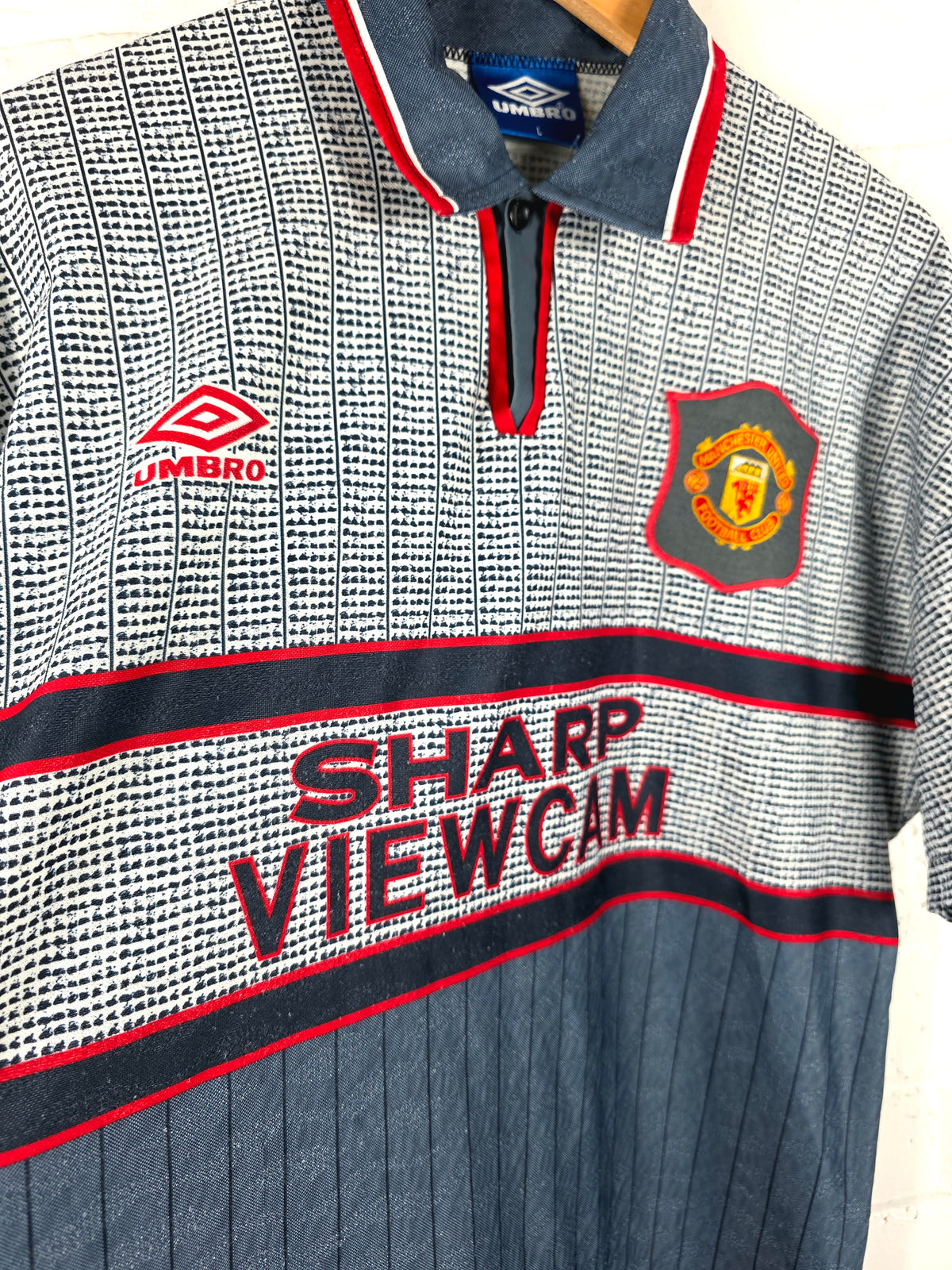Umbro Manchester United 1995/96 Away Shirt Large