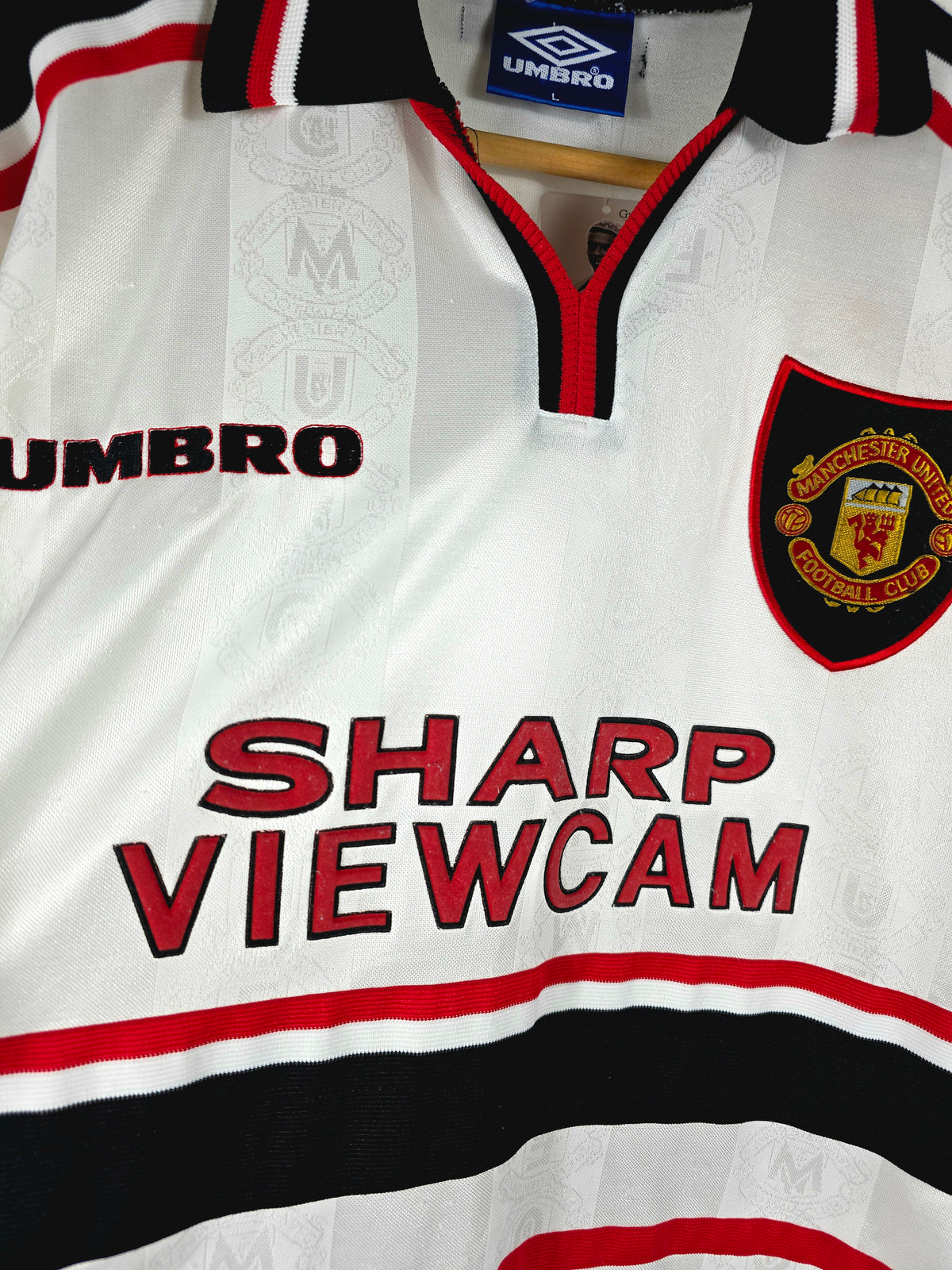 Umbro Manchester United 1997/99 Away Shirt Large