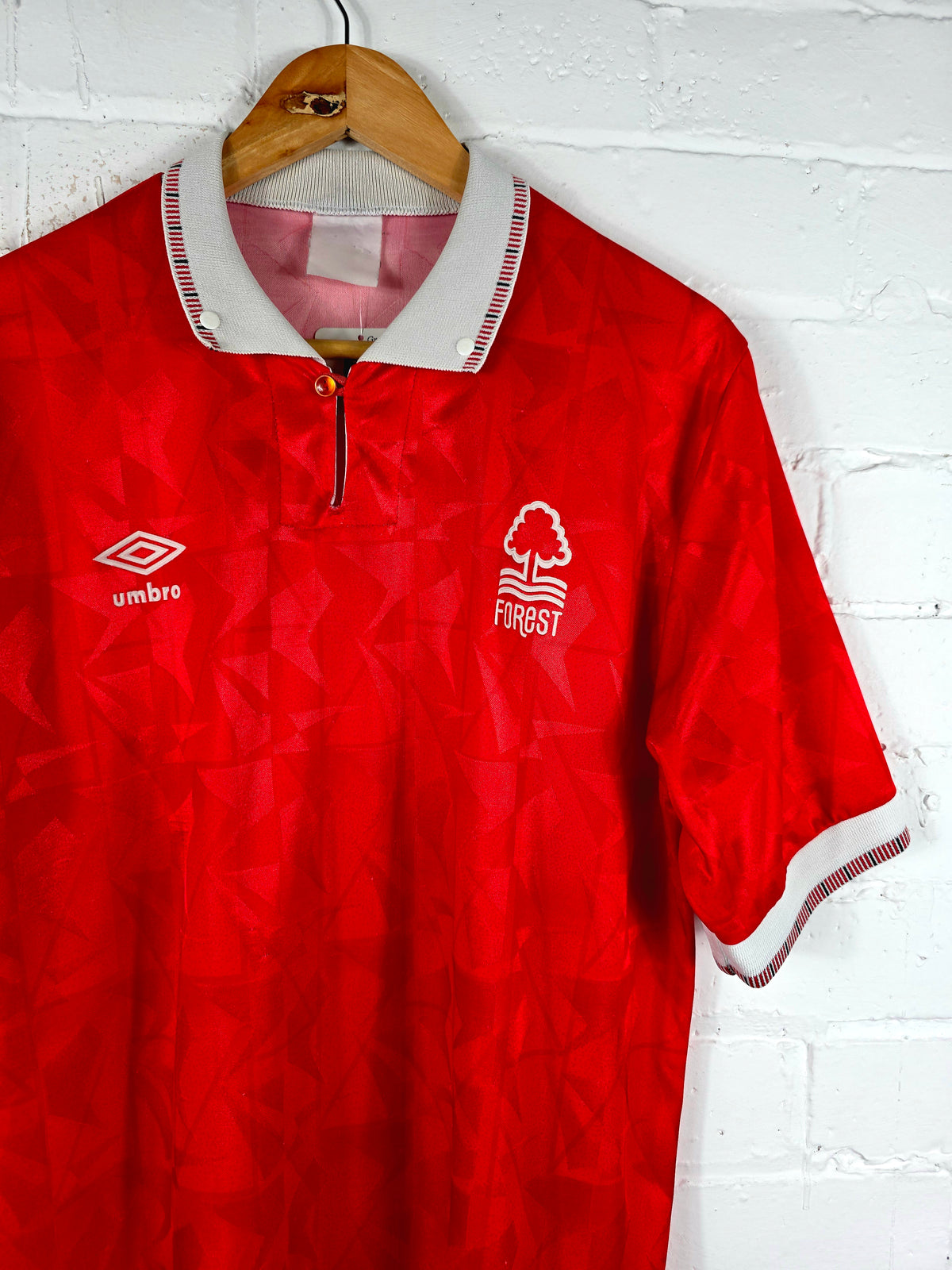 Umbro Nottingham Forest 1990/92 Home Shirt XL