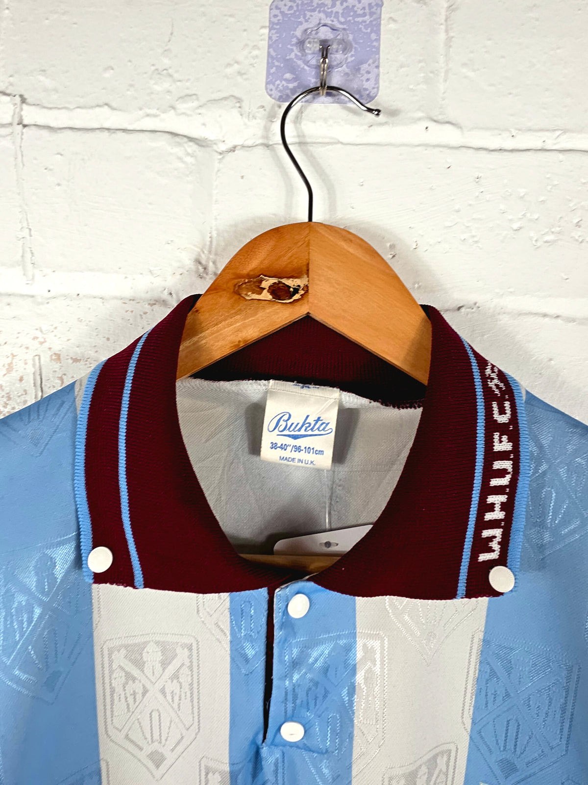 Bukta West Ham United 1991/92 Away Shirt Medium