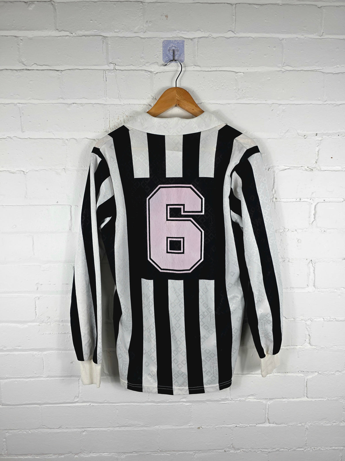 Kappa Juventus 1989/90 Match Issue Long Sleeve Home Shirt Large