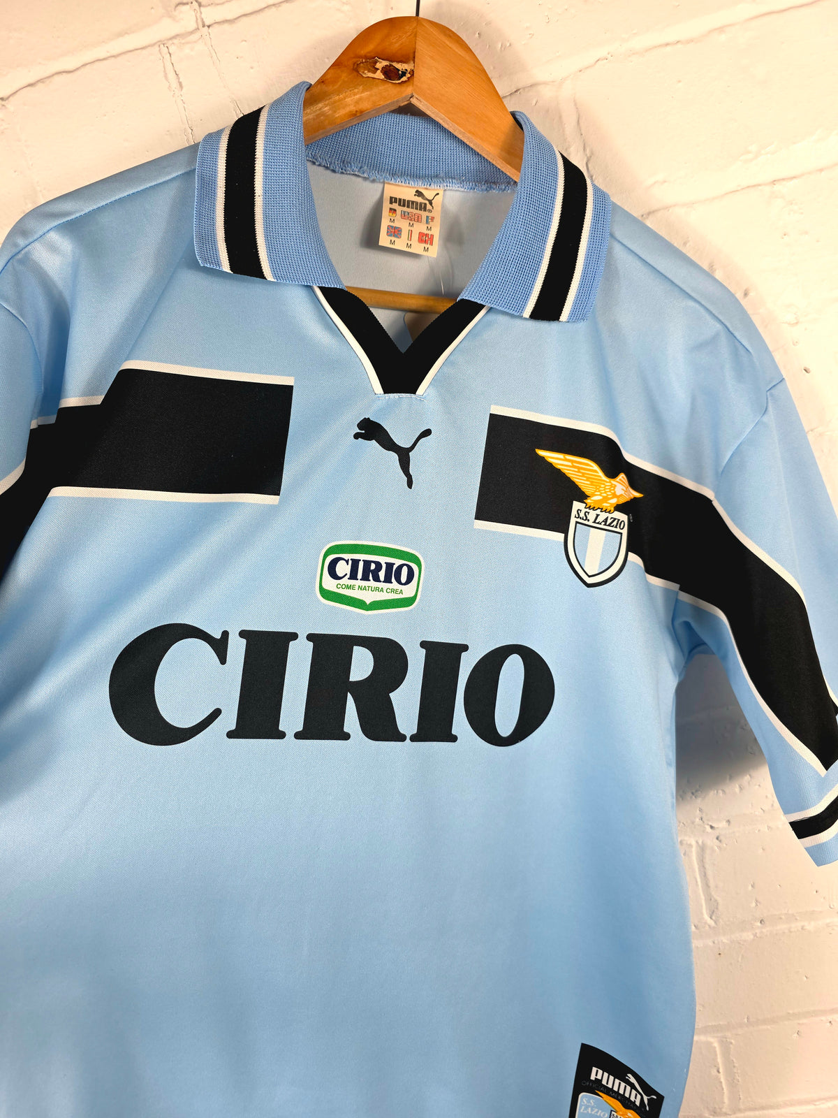 Puma Lazio 1998/00 Home Shirt Medium