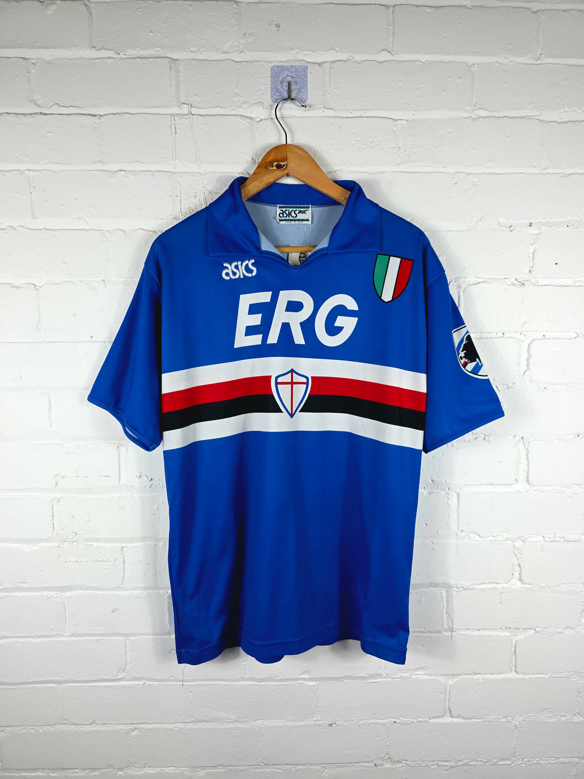 Asics Sampdoria 1991/92 Home Shirt Large