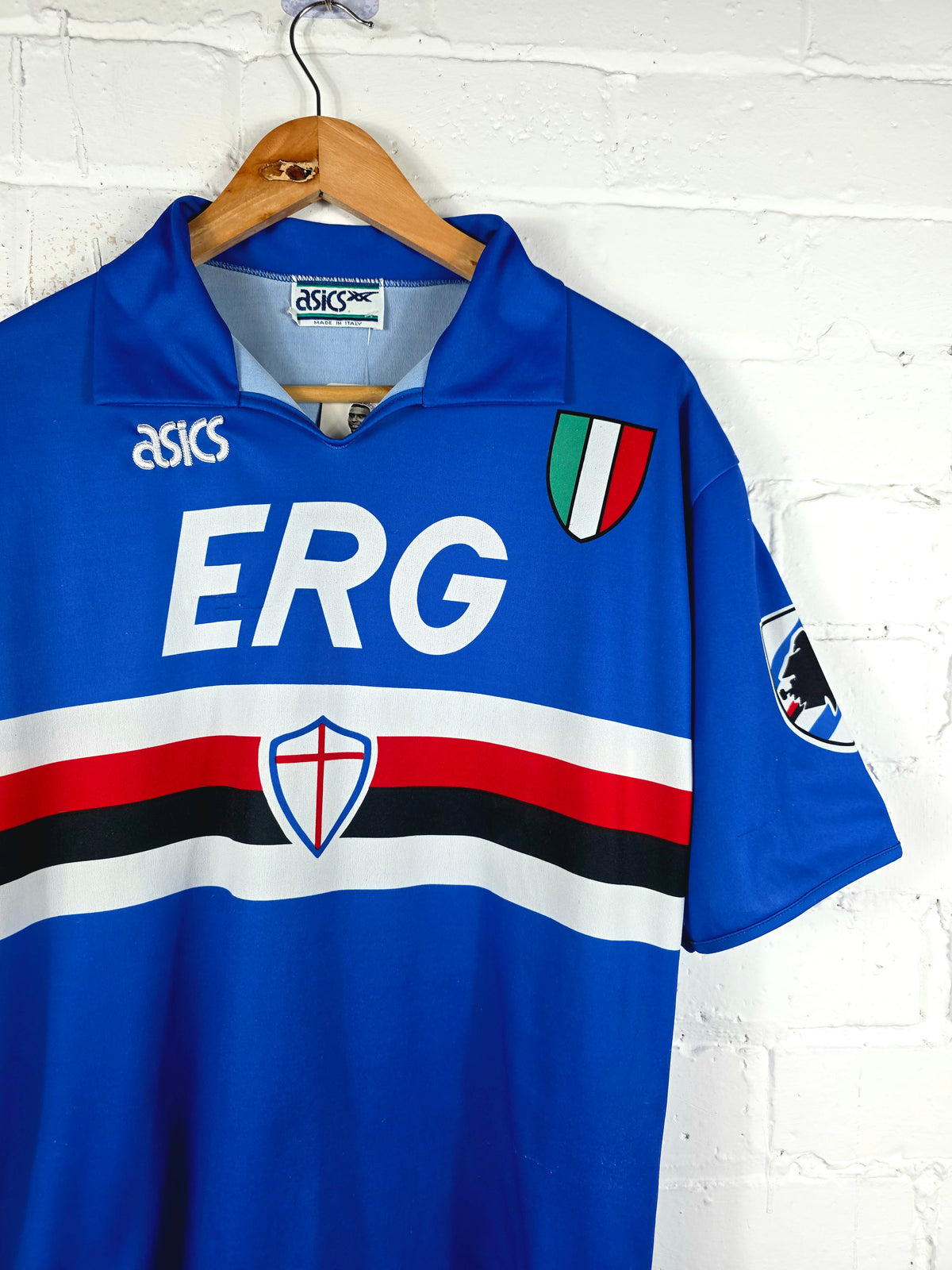 Asics Sampdoria 1991/92 Home Shirt Large