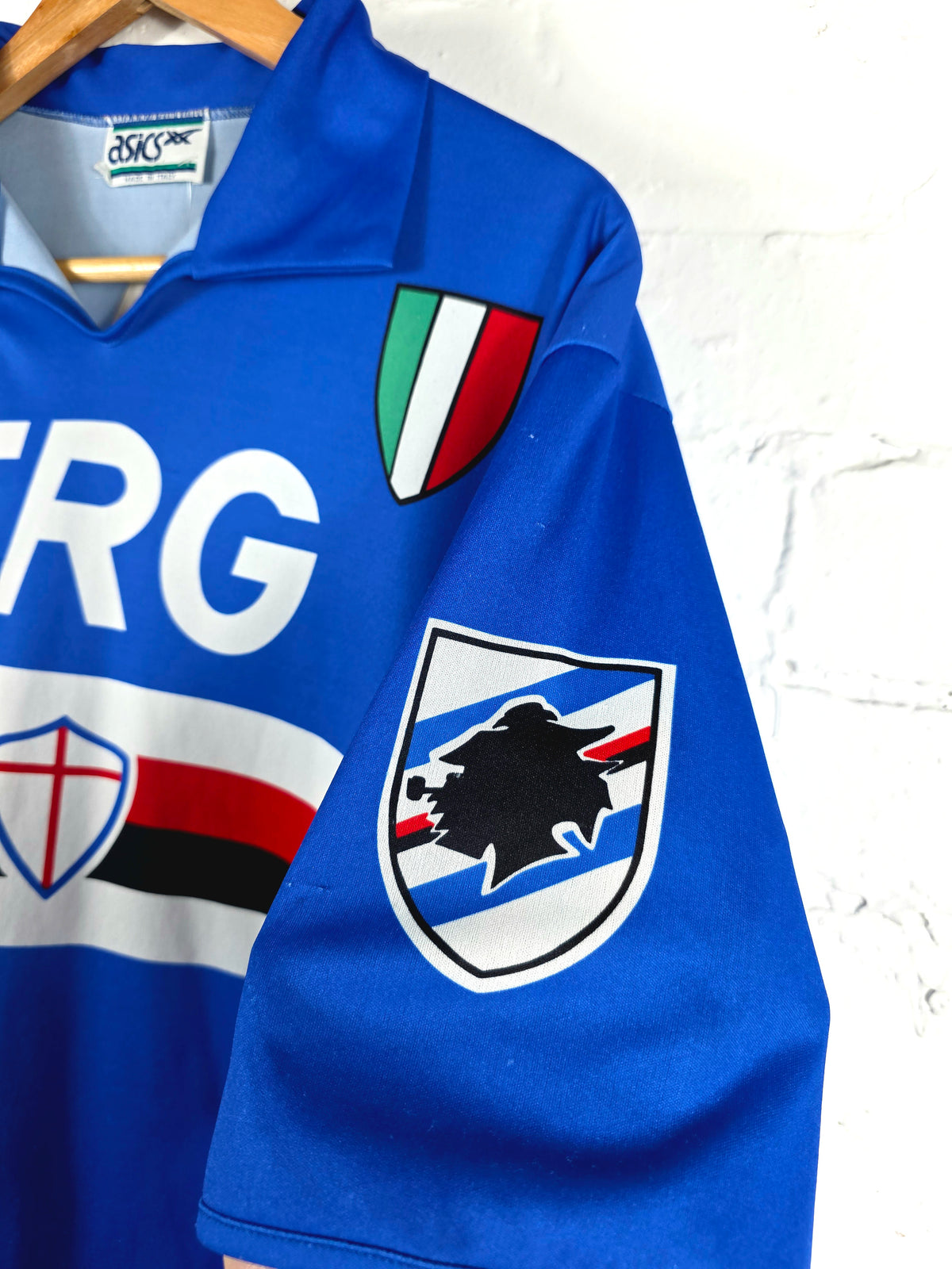 Asics Sampdoria 1991/92 Home Shirt Large
