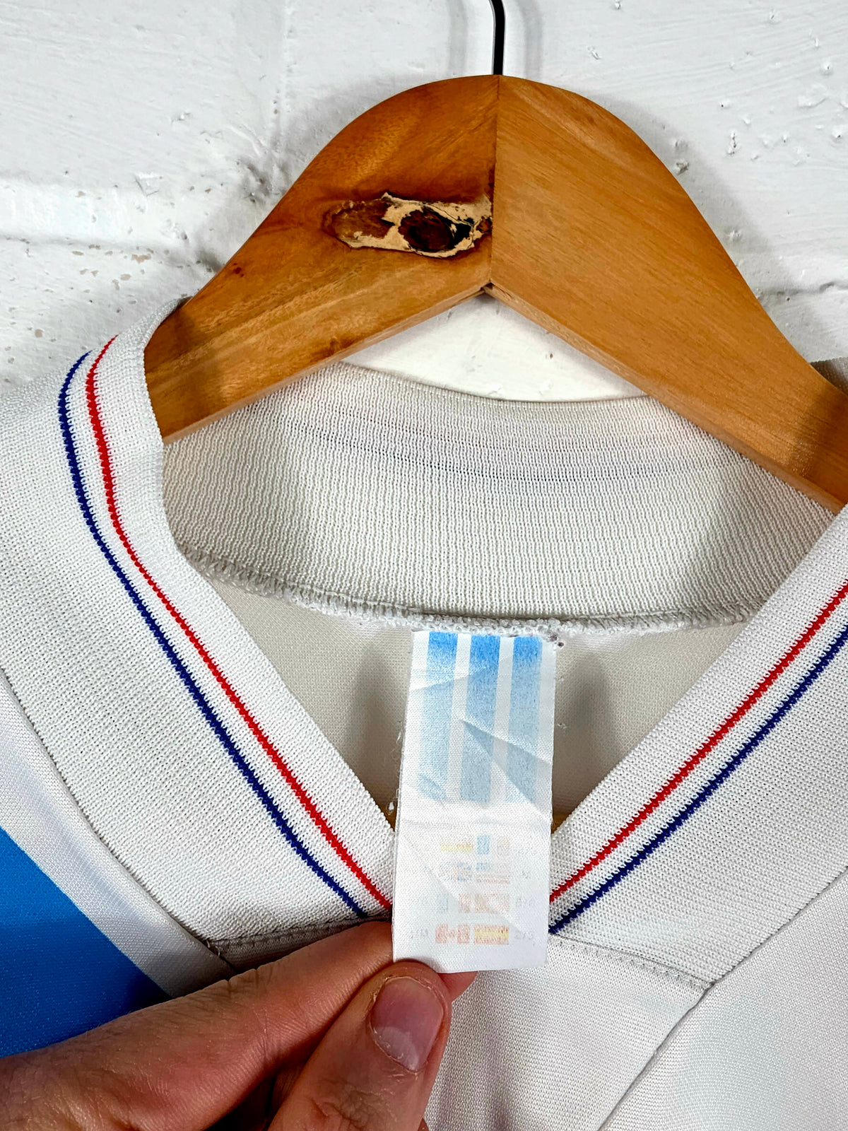 Adidas Marseille 1991/92 Long Sleeve Home Shirt Medium