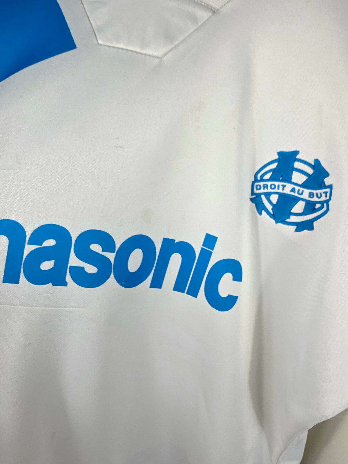 Adidas Marseille 1991/92 Long Sleeve Home Shirt Medium