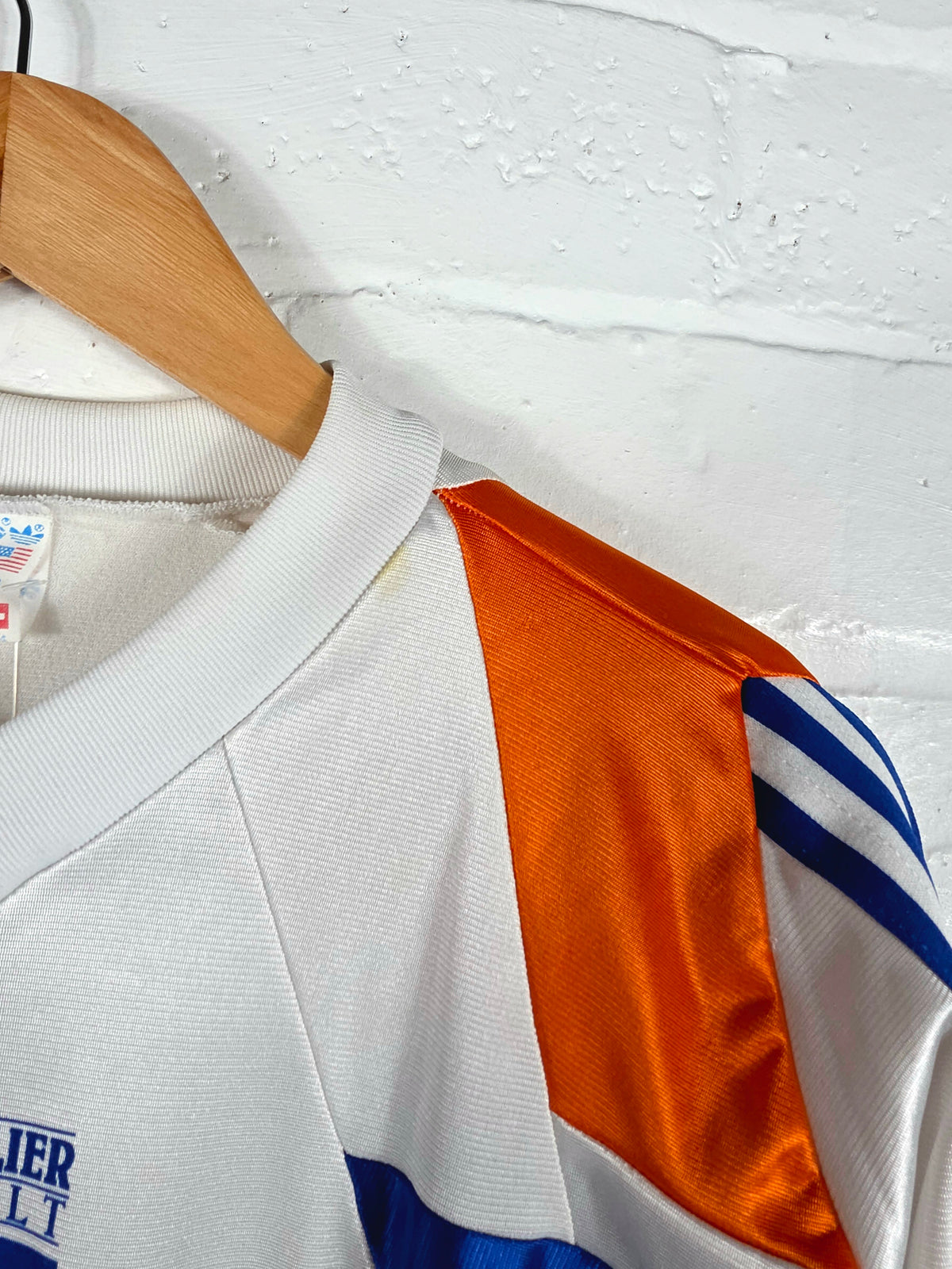 Adidas Montpellier 1991/93 Long Sleeve Home Shirt Small