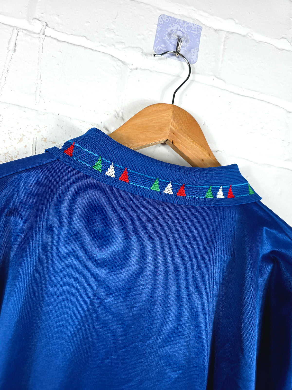 Diadora Italy 1992/93 Player Spec Long Sleeve Home Shirt Medium