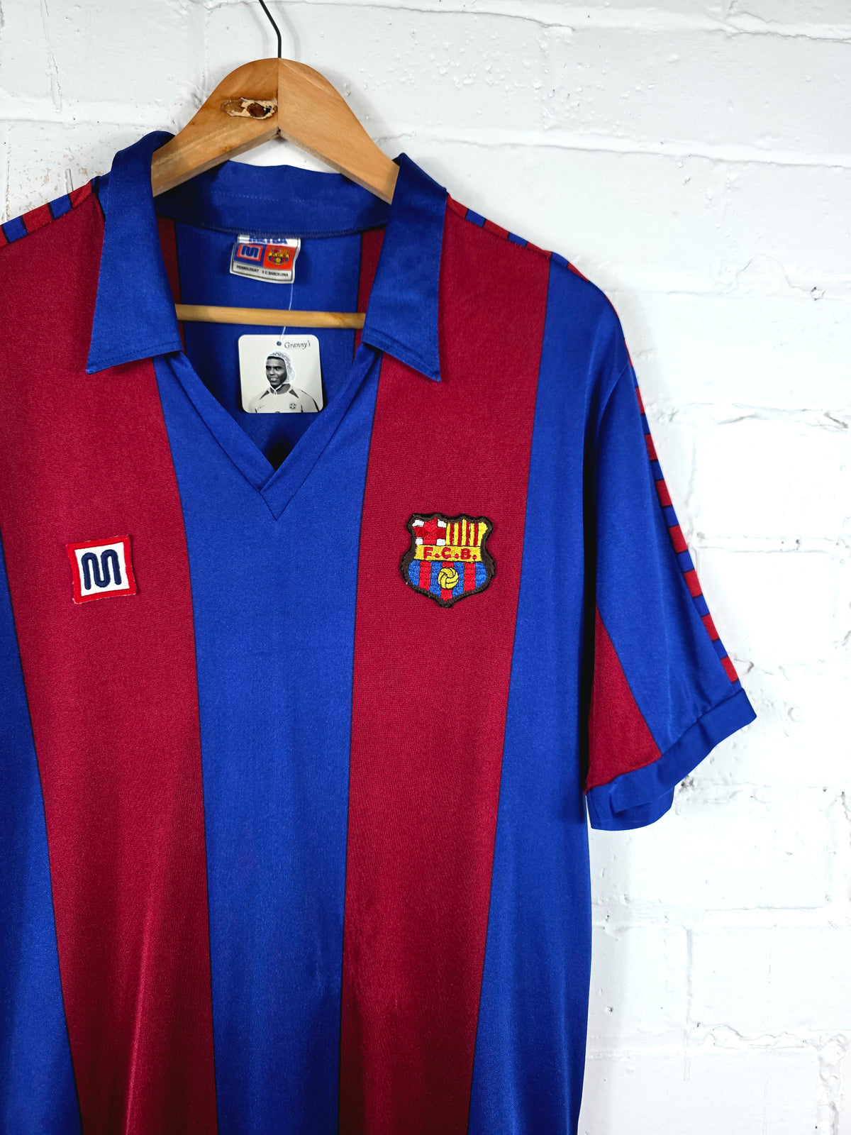 Meyba Barcelona 1984/89 Home Shirt XL