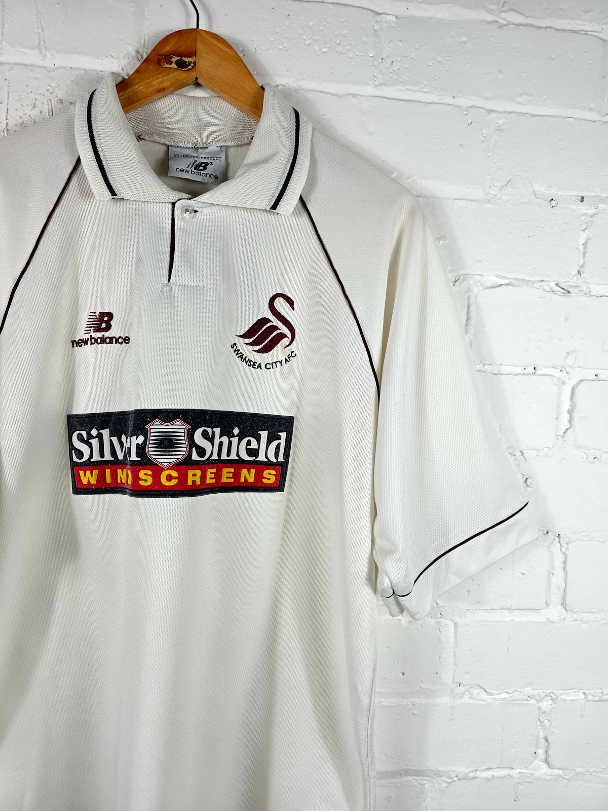 New Balance Swansea City 1998/99 Home Shirt Large