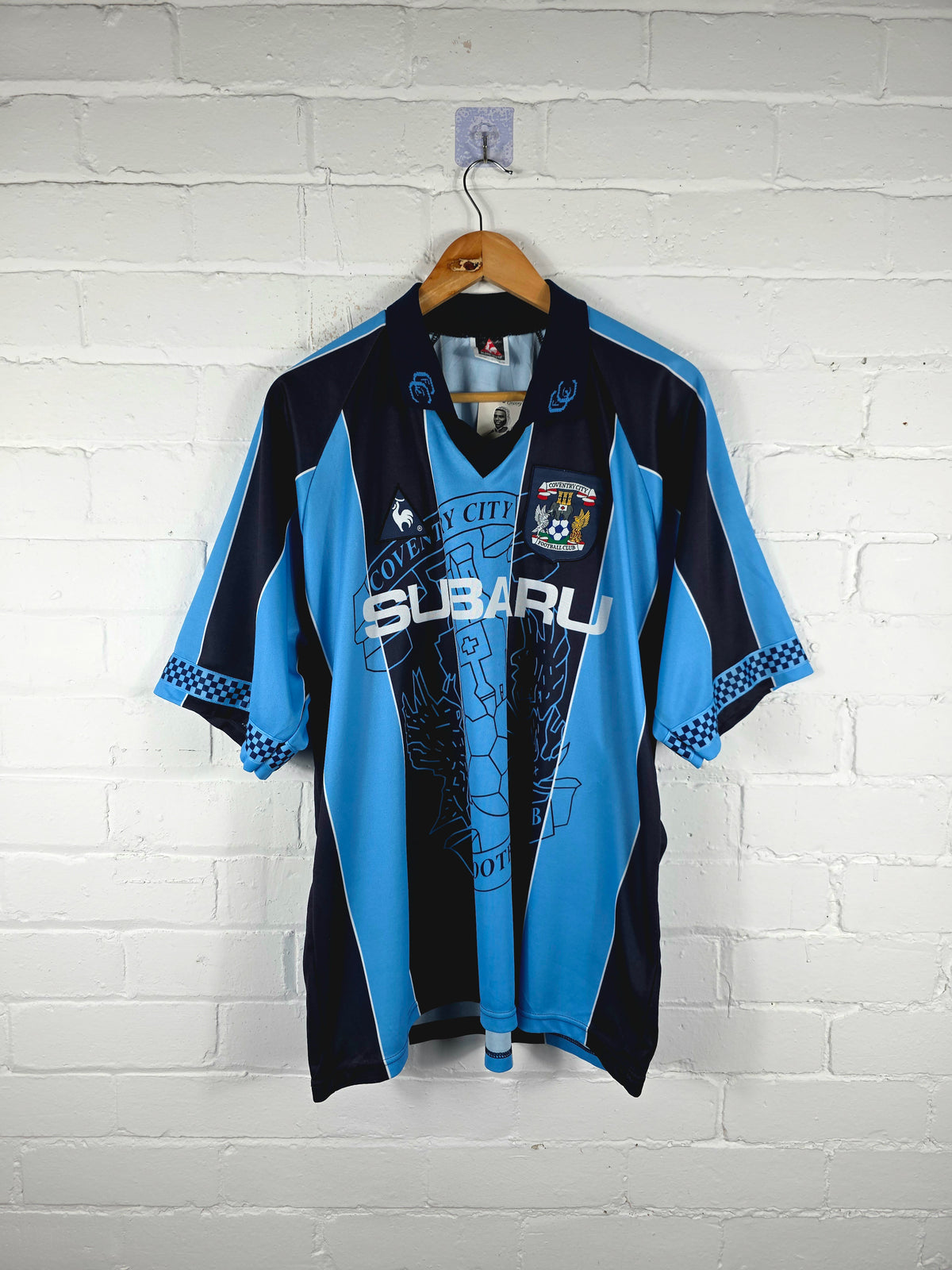 Le Coq Sportif Coventry 1997/1998 Home Shirt Large