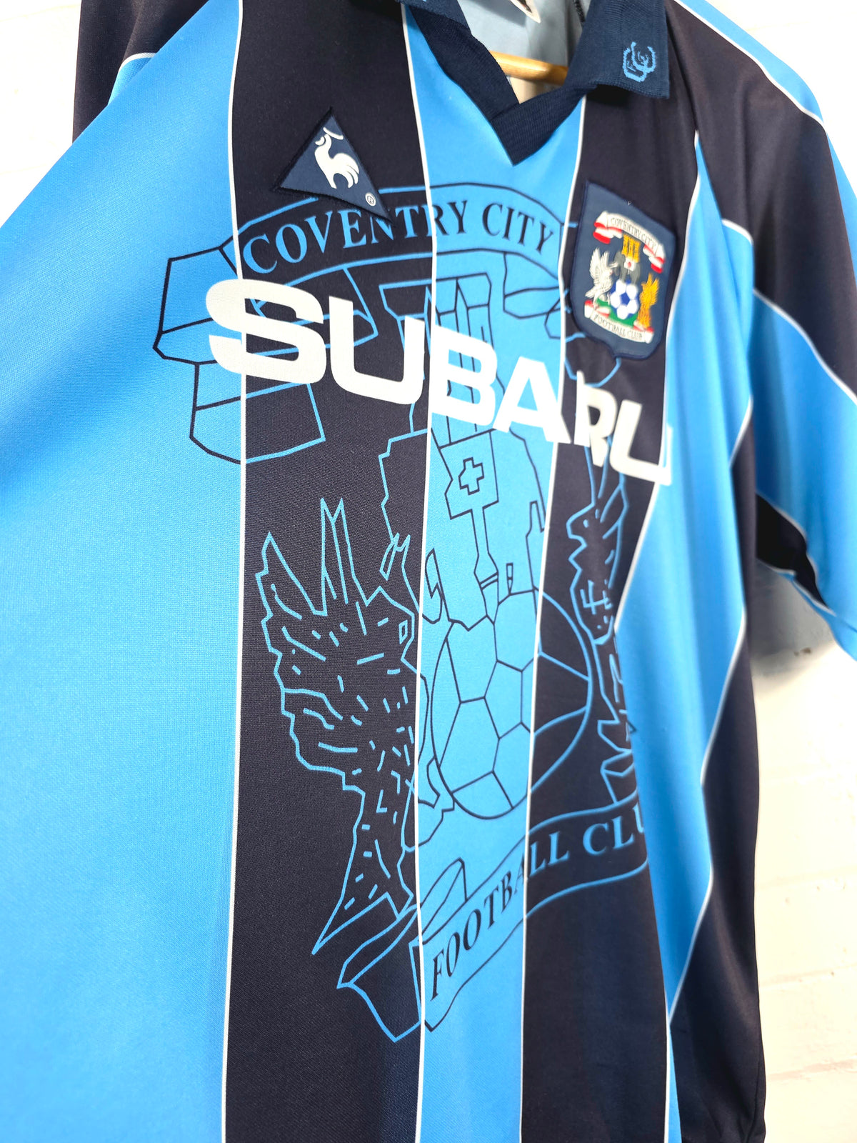 Le Coq Sportif Coventry 1997/1998 Home Shirt Large