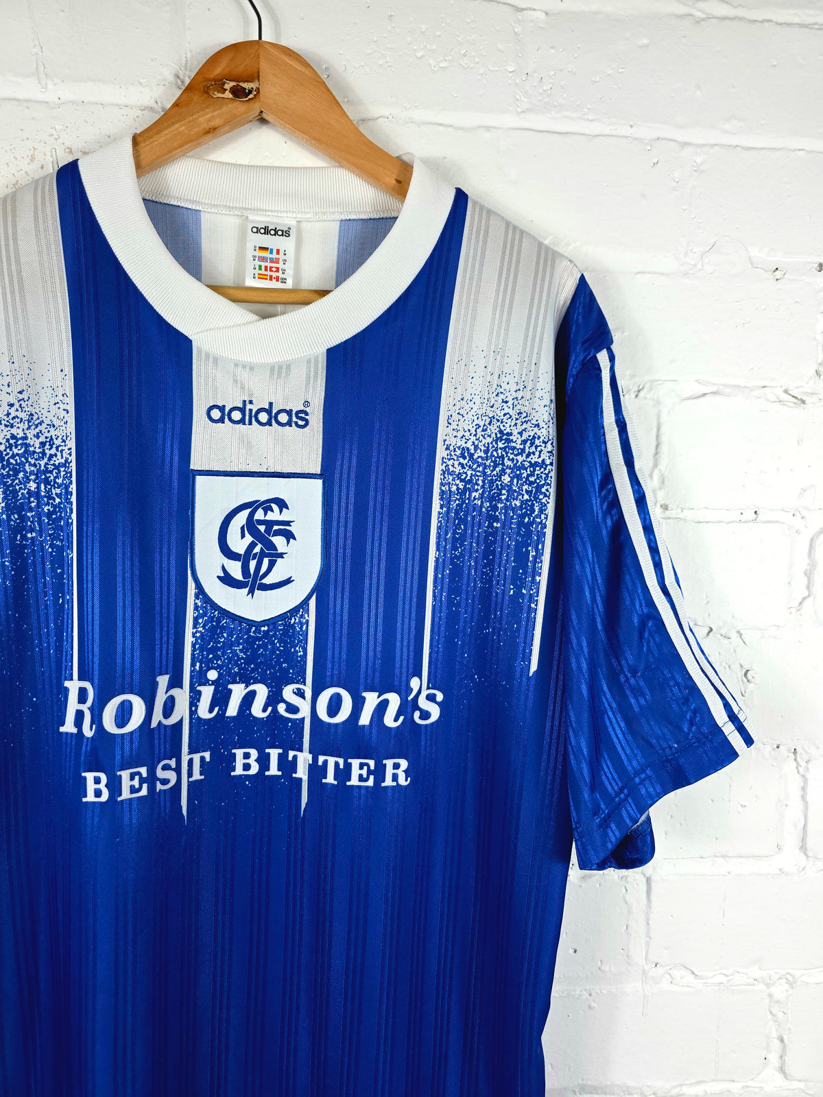 Adidas Stockport County 1996/98 Home Shirt Medium