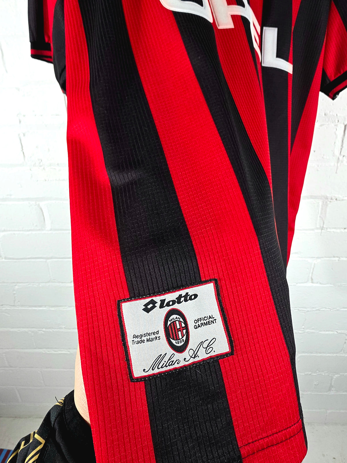 Lotto AC Milan 1997/98 Home Shirt XL