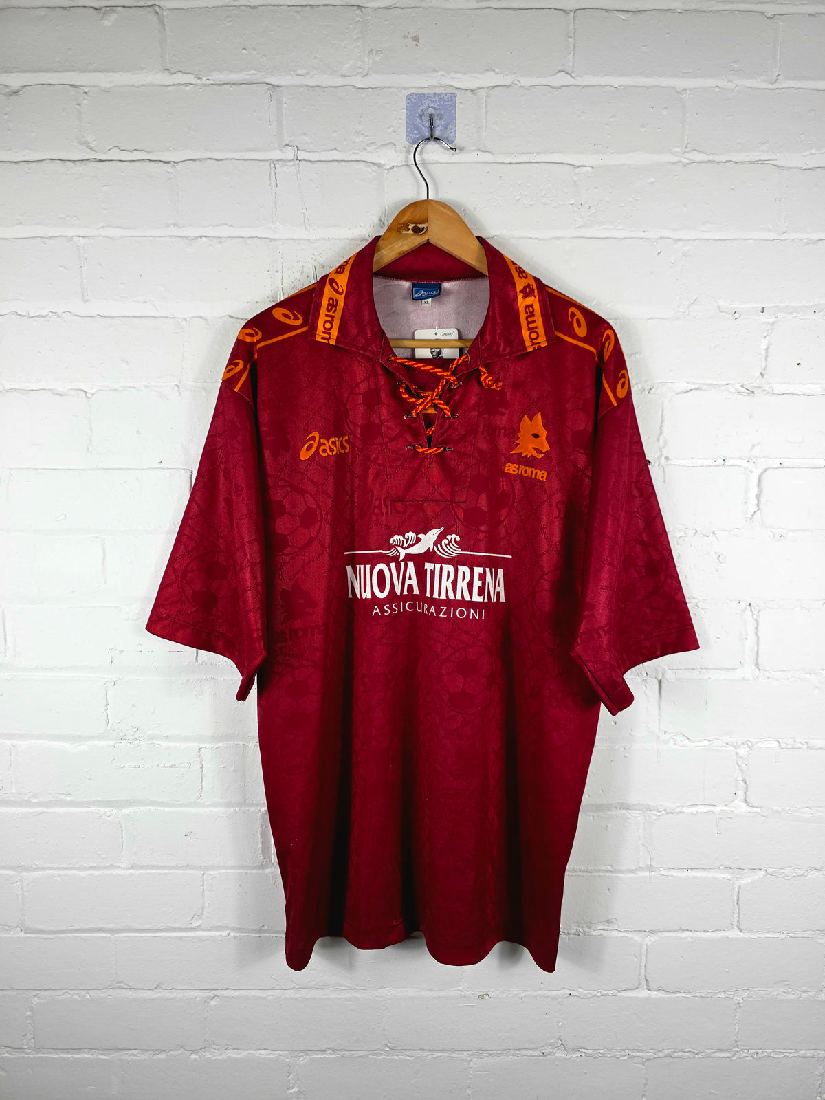 Asics Roma 1994/95 Home Shirt XL