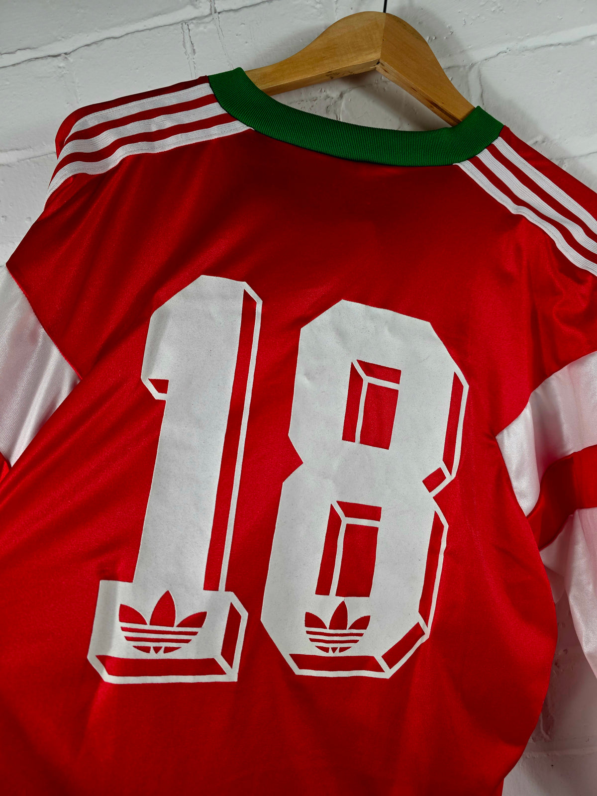 Adidas Portugal 1990/91 Long Sleeve Match Issue Home Shirt XL