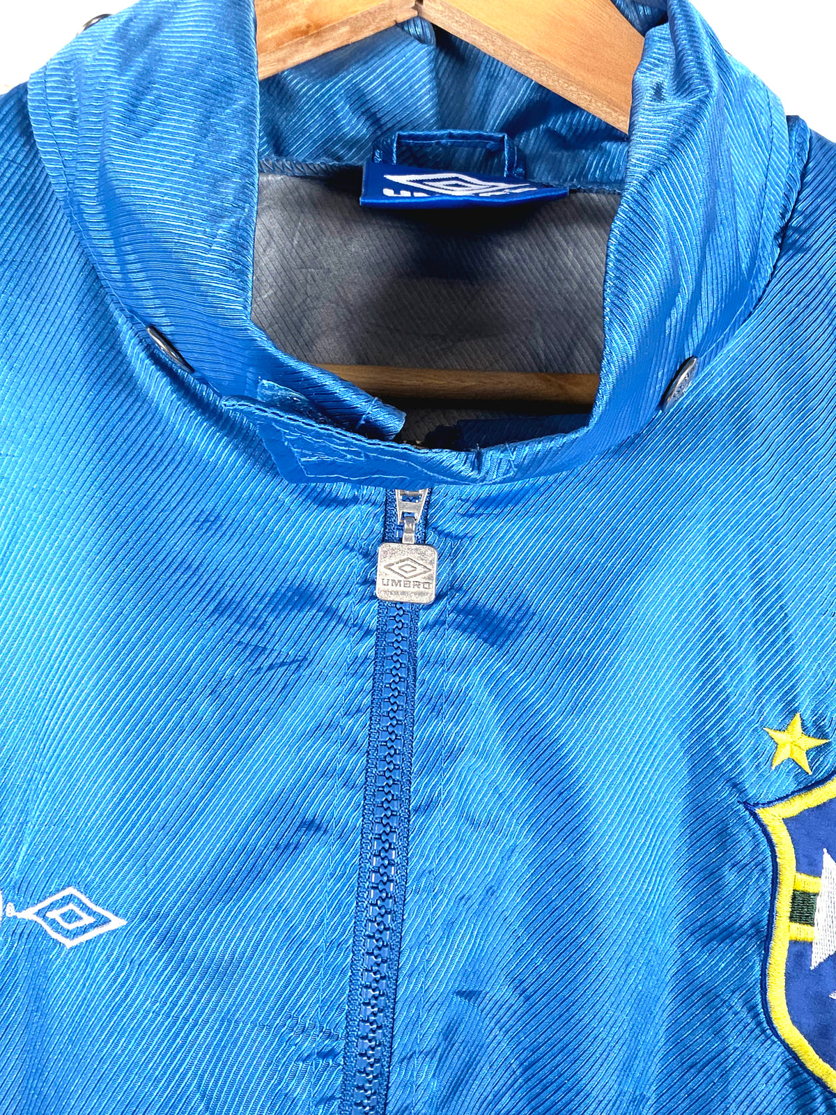 Umbro Brazil 1994/95 Training Rain Jacket Large