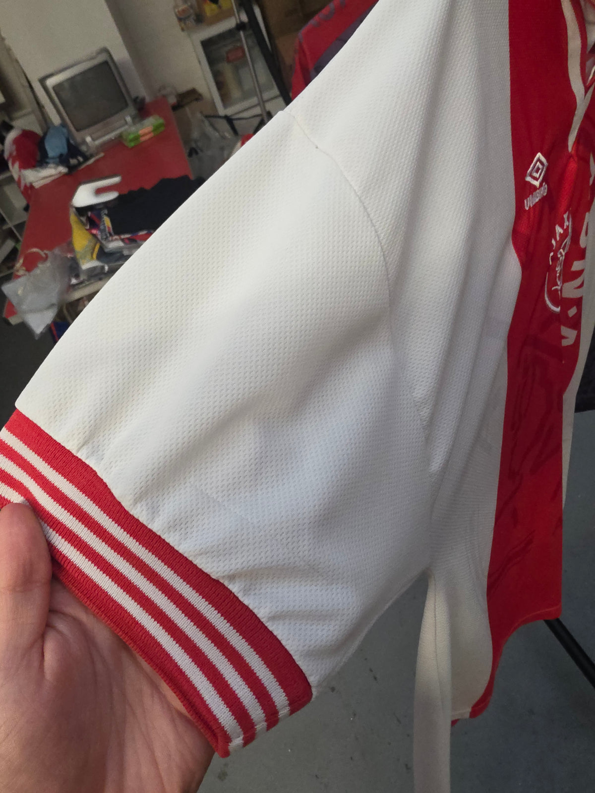 Umbro Ajax 1995/96 Home Shirt Large