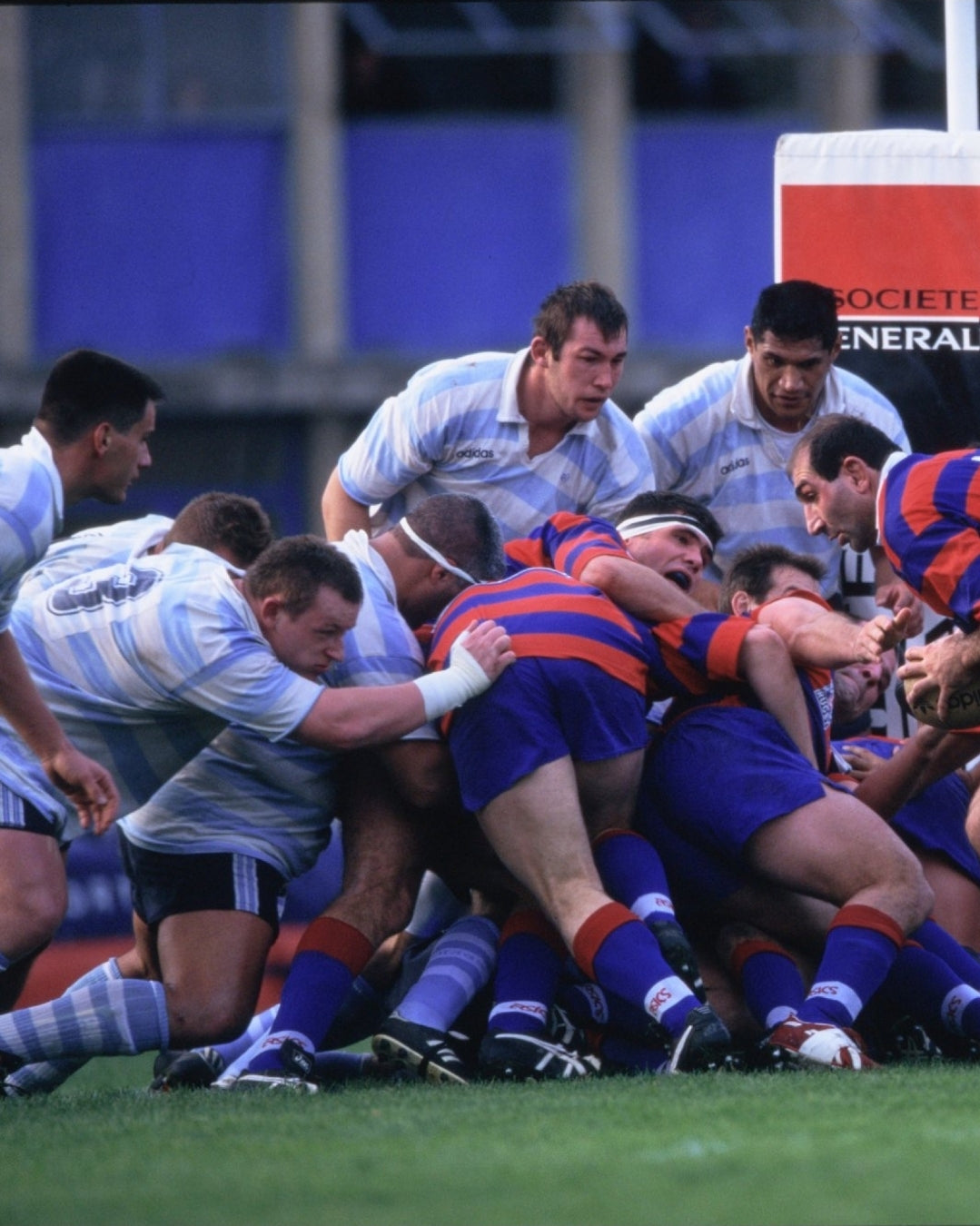 Adidas Racing Club de France 1996/1997 Rugby Home Shirt XL