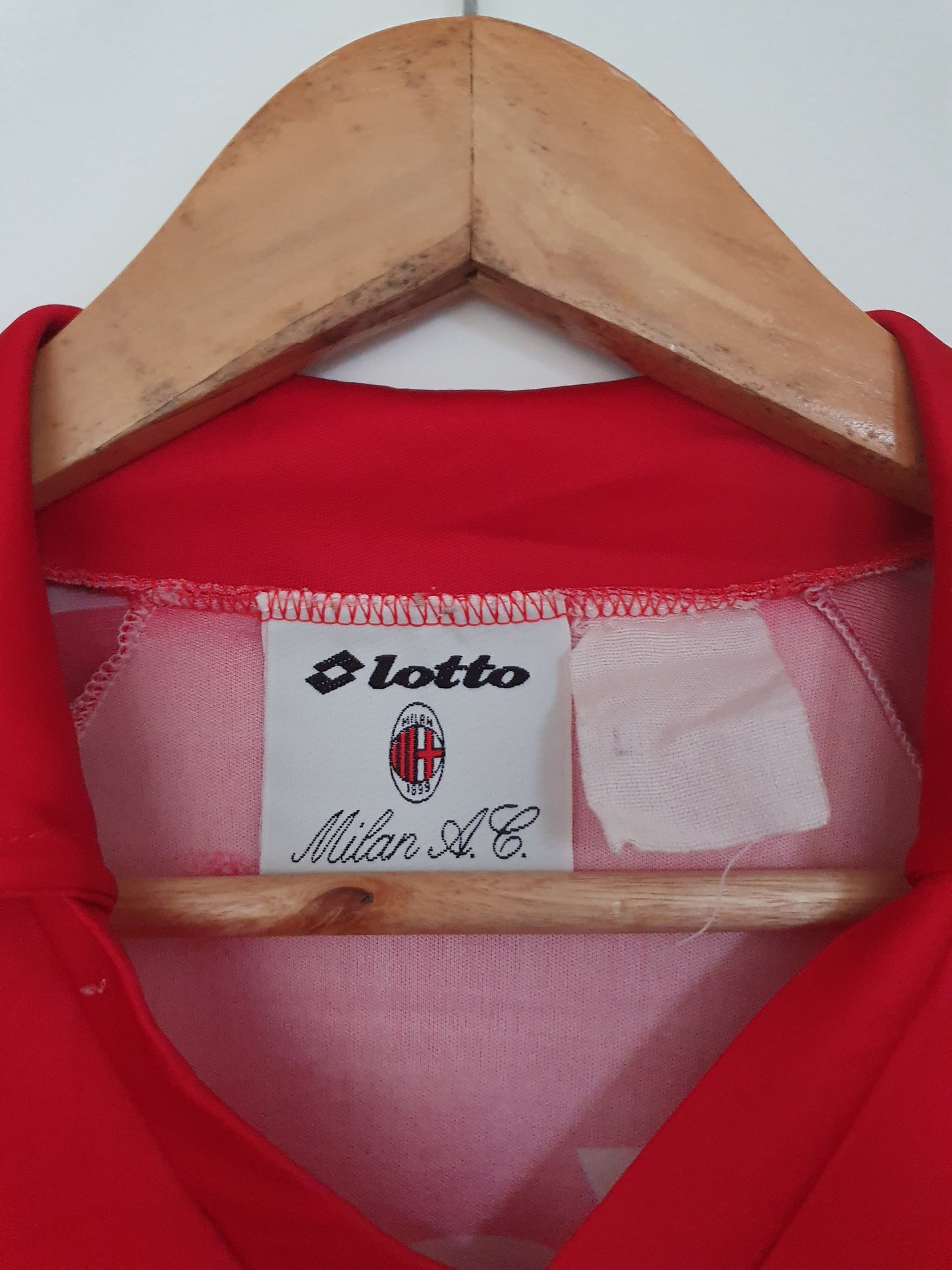 Lotto AC Milan Training Top 94/95 Size Small