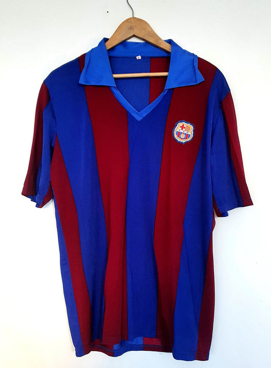 Vintage Barcelona 80s Remake Home Shirt XL