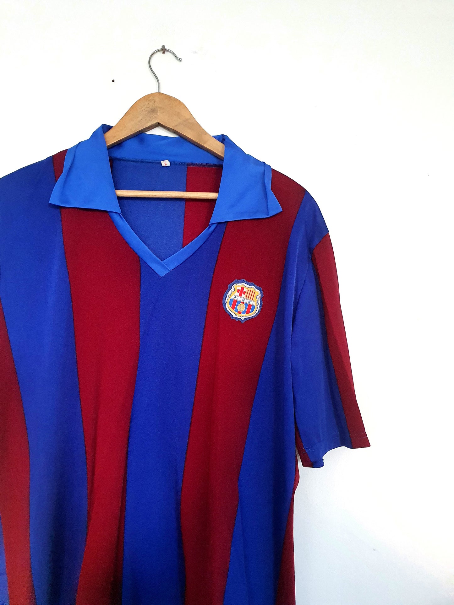 Vintage Barcelona 80s Remake Home Shirt XL