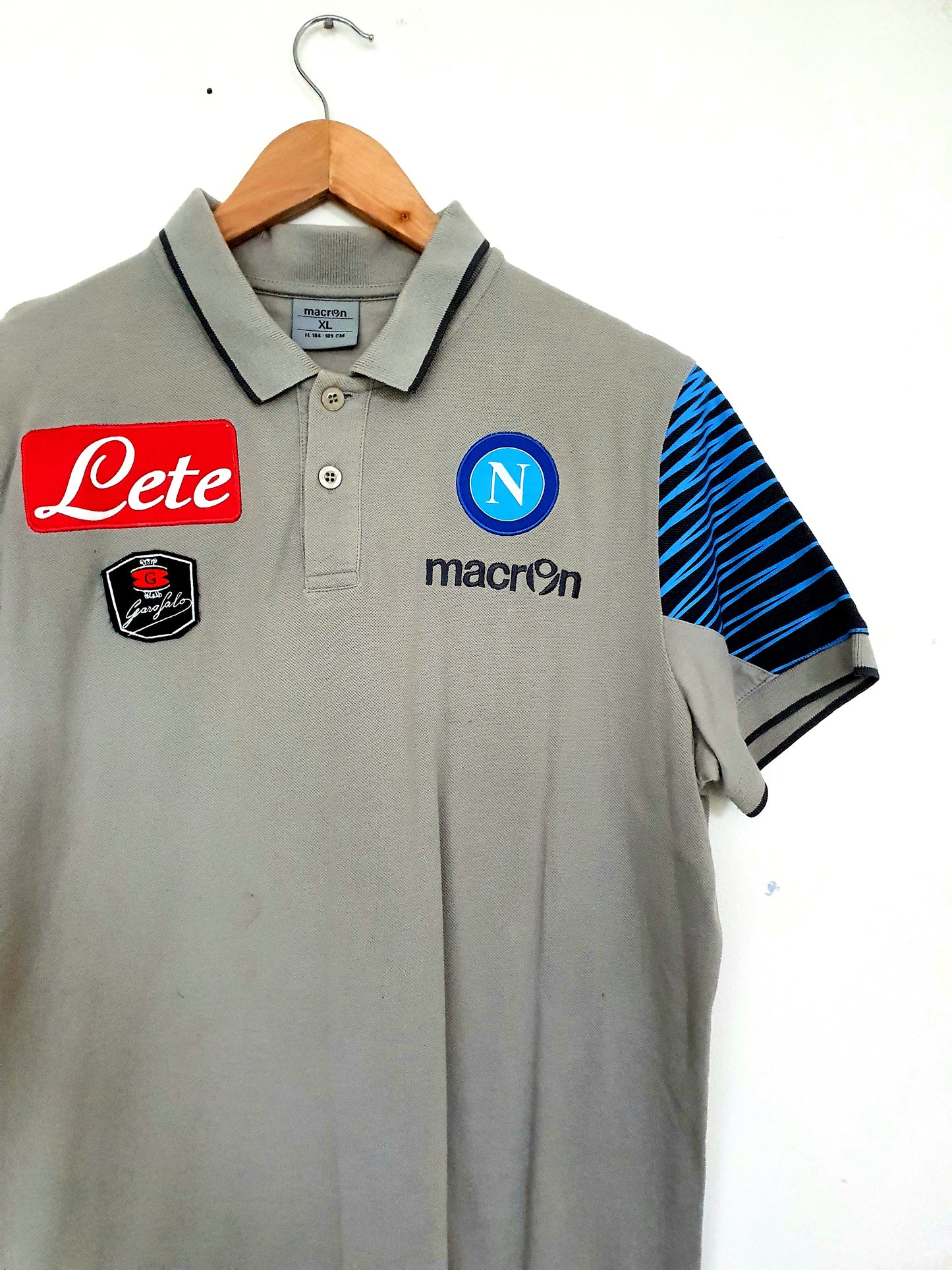 Eindeloos Lounge vloot Macron Napoli Polo Shirt XL – Granny's Football Store