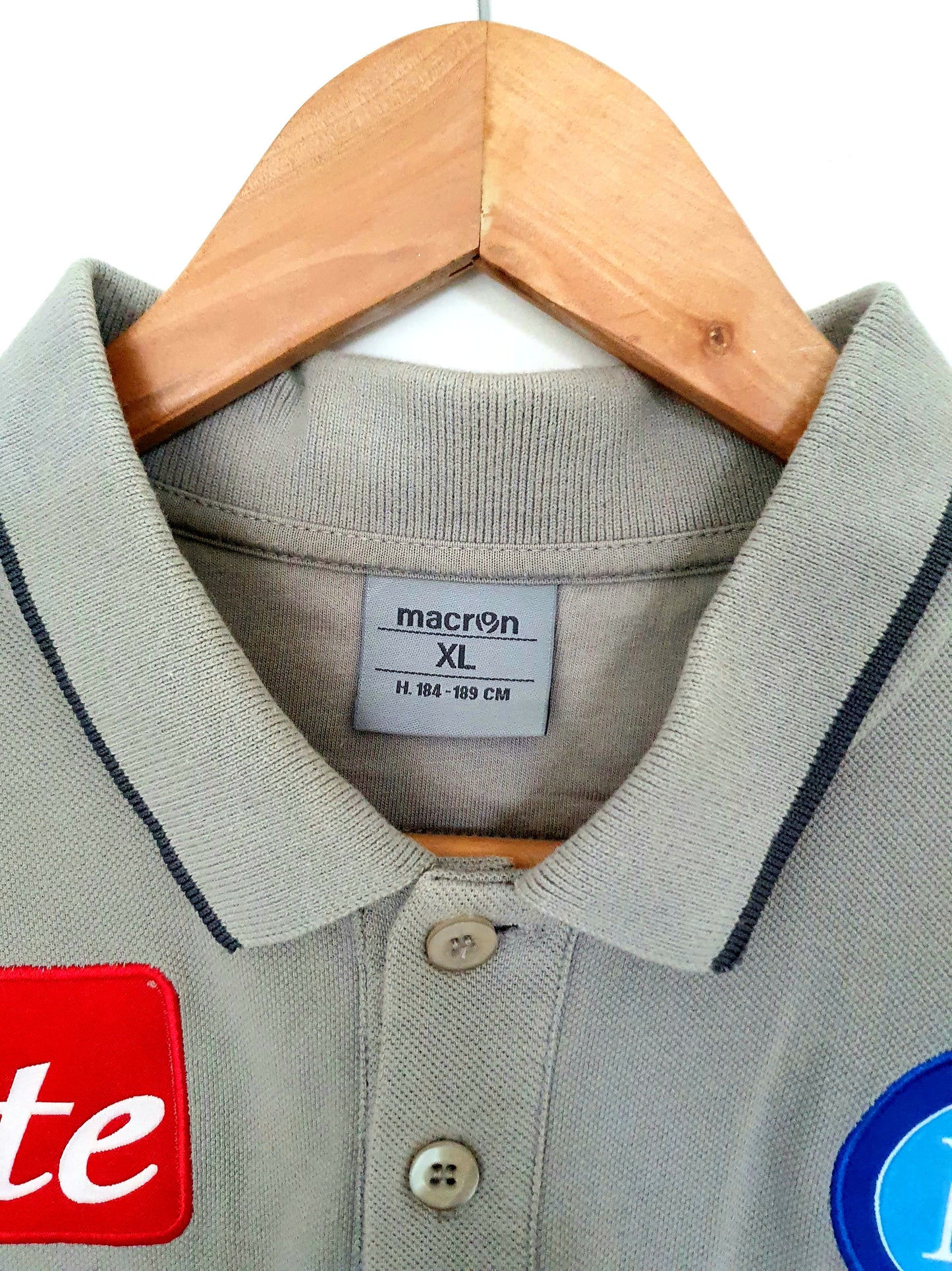 Macron Napoli Polo Shirt XL