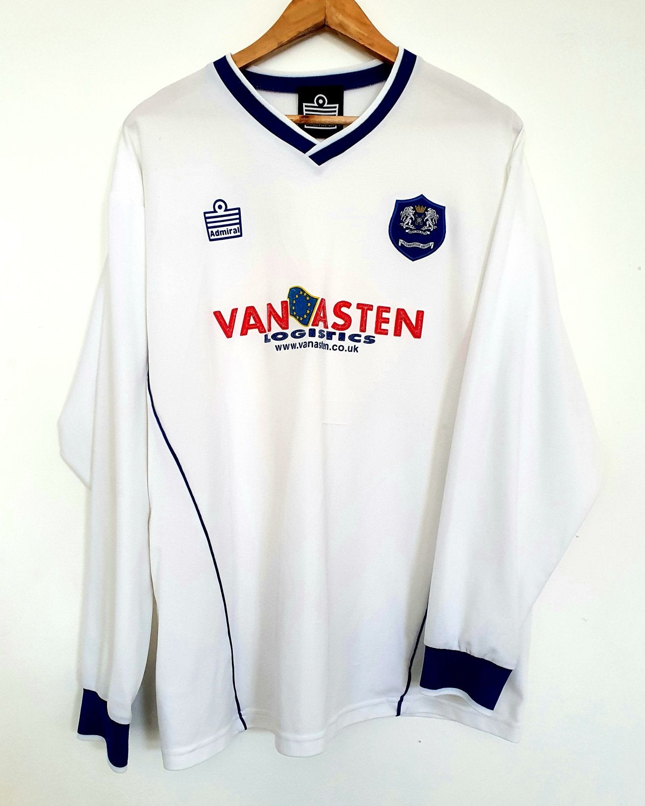 Admiral Peterborough United 03/04 Long Sleeve Away Shirt XL
