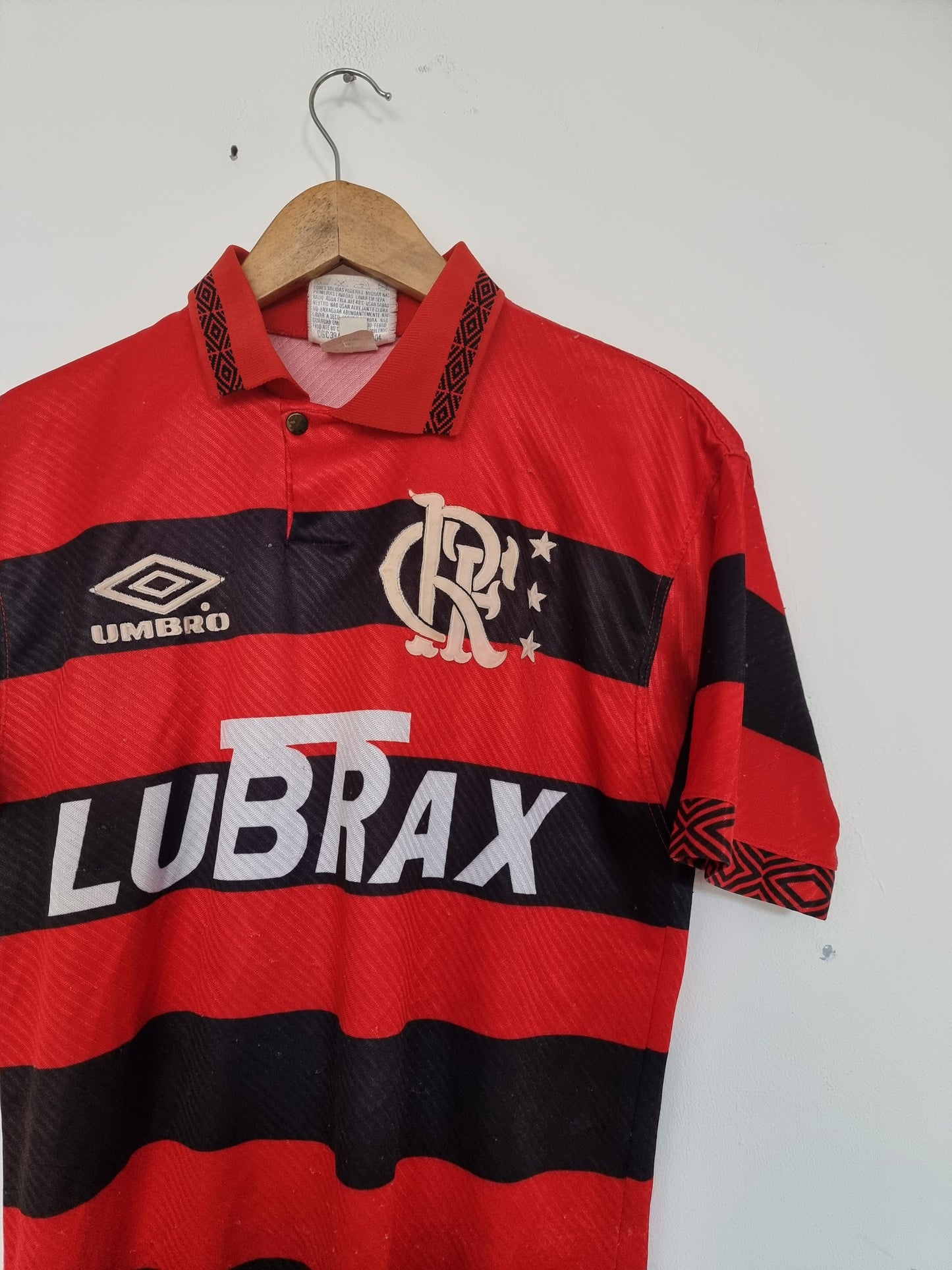 Umbro Flamengo 94/95 Home Shirt Small