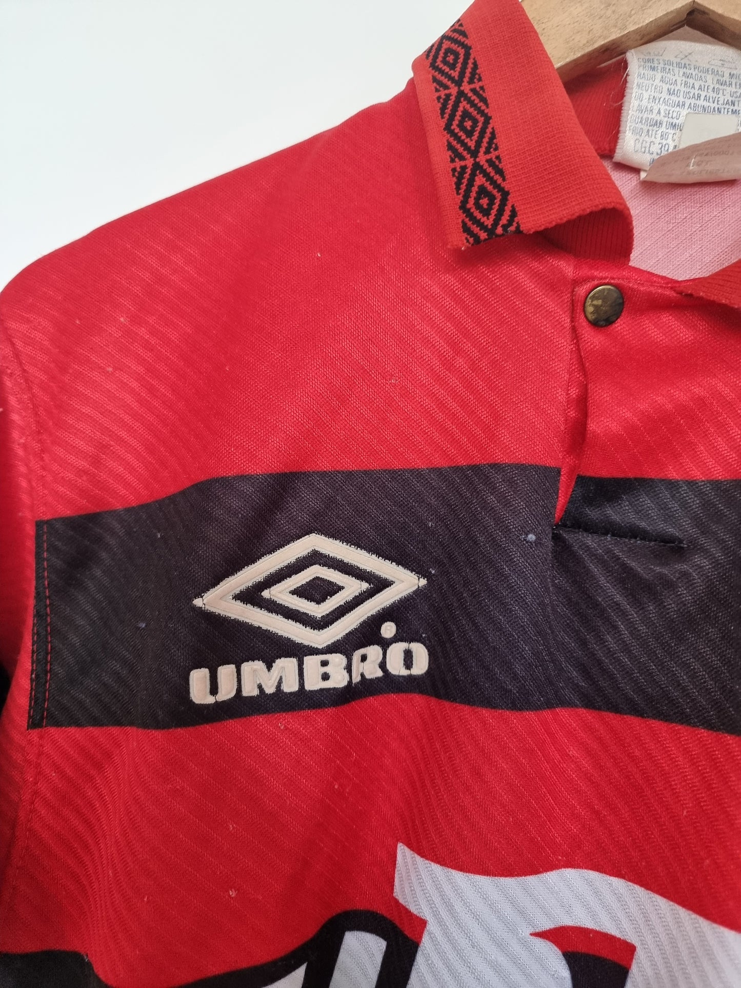 Umbro Flamengo 94/95 Home Shirt Small