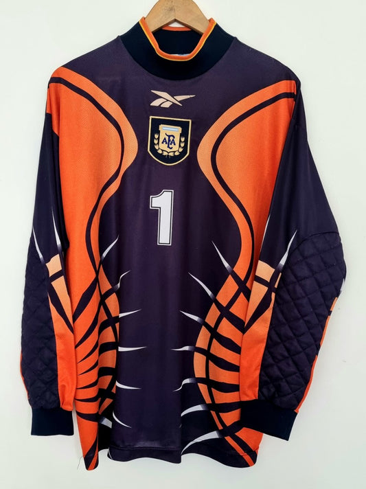 Reebok Argentina 99/00 Goalkeeper Shirt Medium