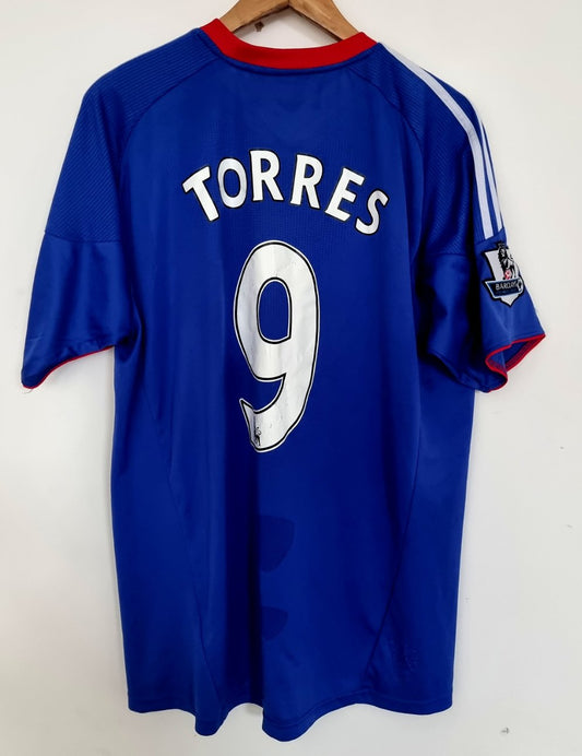Adidas Chelsea 10/11 'Torres 9' Home Shirt XL
