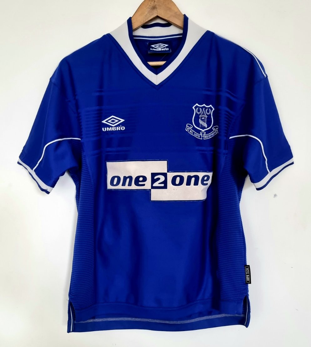 Umbro Everton 99/00 'Campbell 9' Home Shirt Youth XL
