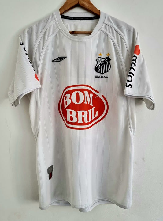 Umbro Santos 02/03 '7 (Robinho)' Home Shirt Large